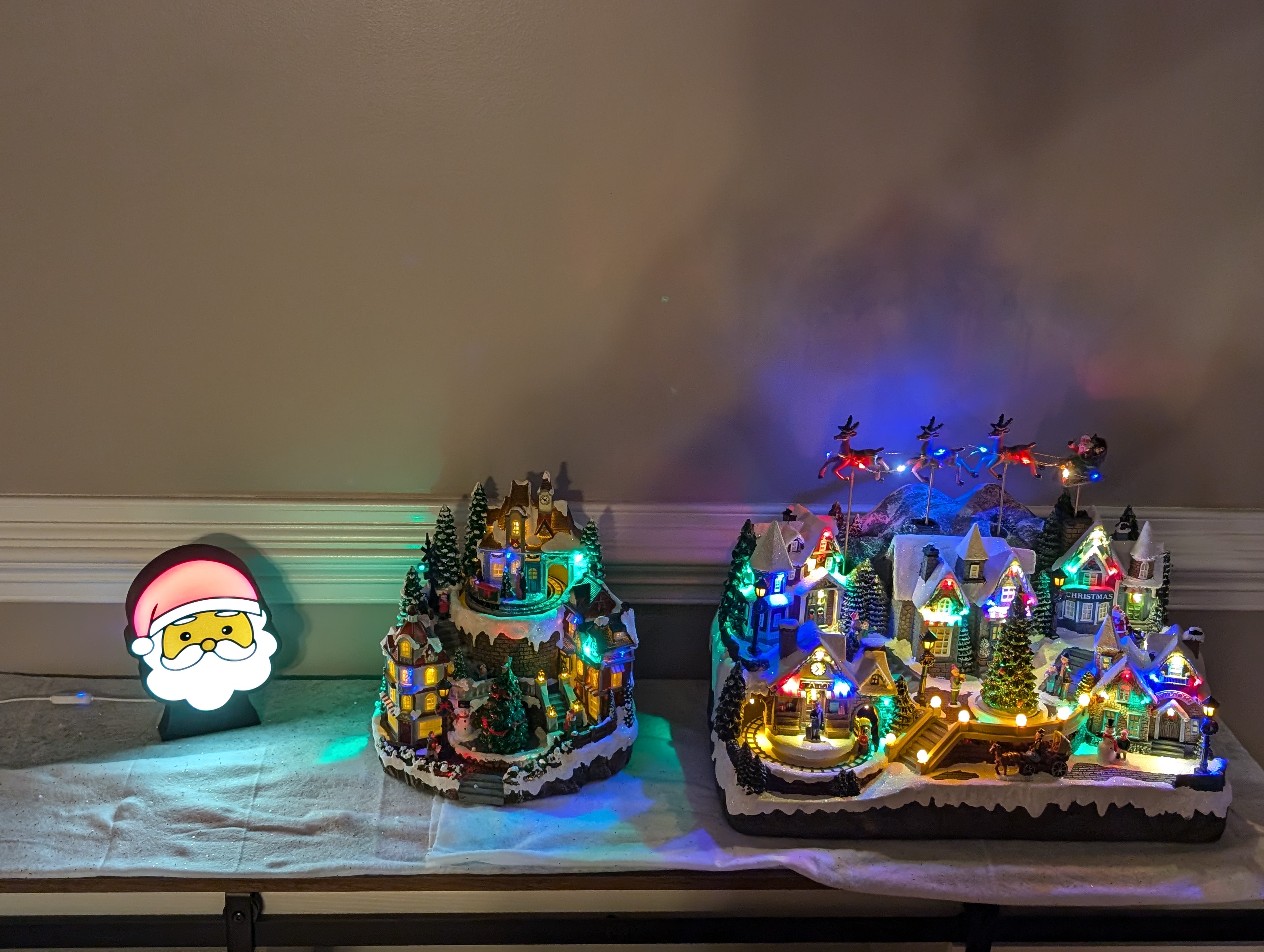 Miniatura 2 do modelo 3D Santa LED Lightbox