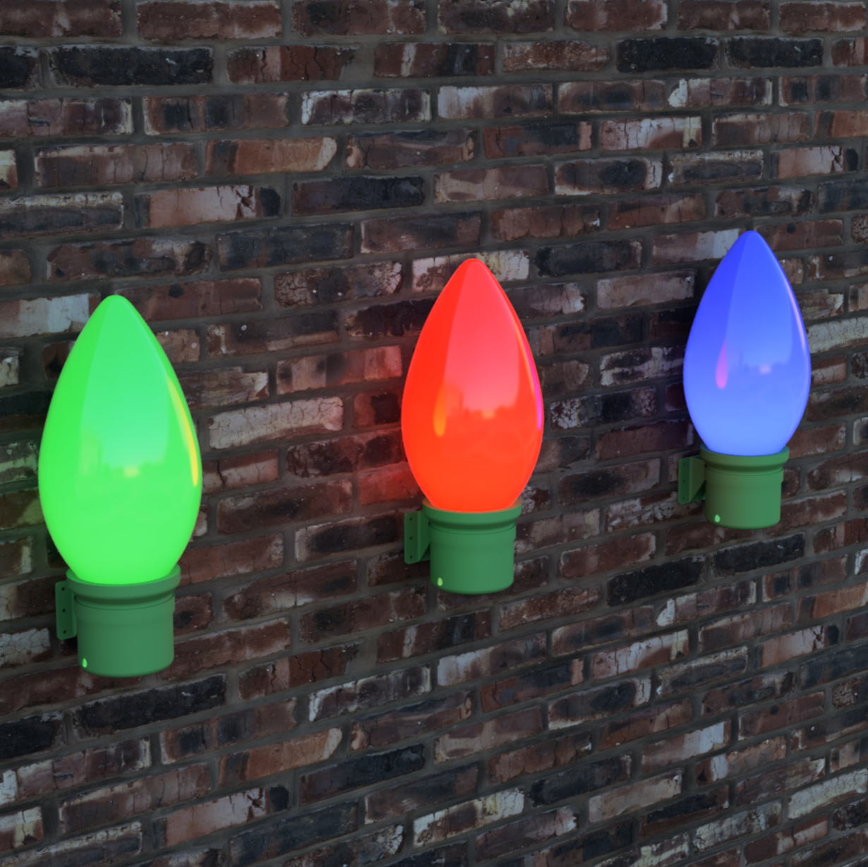 Wall Mount for My Jumbo Christmas Light