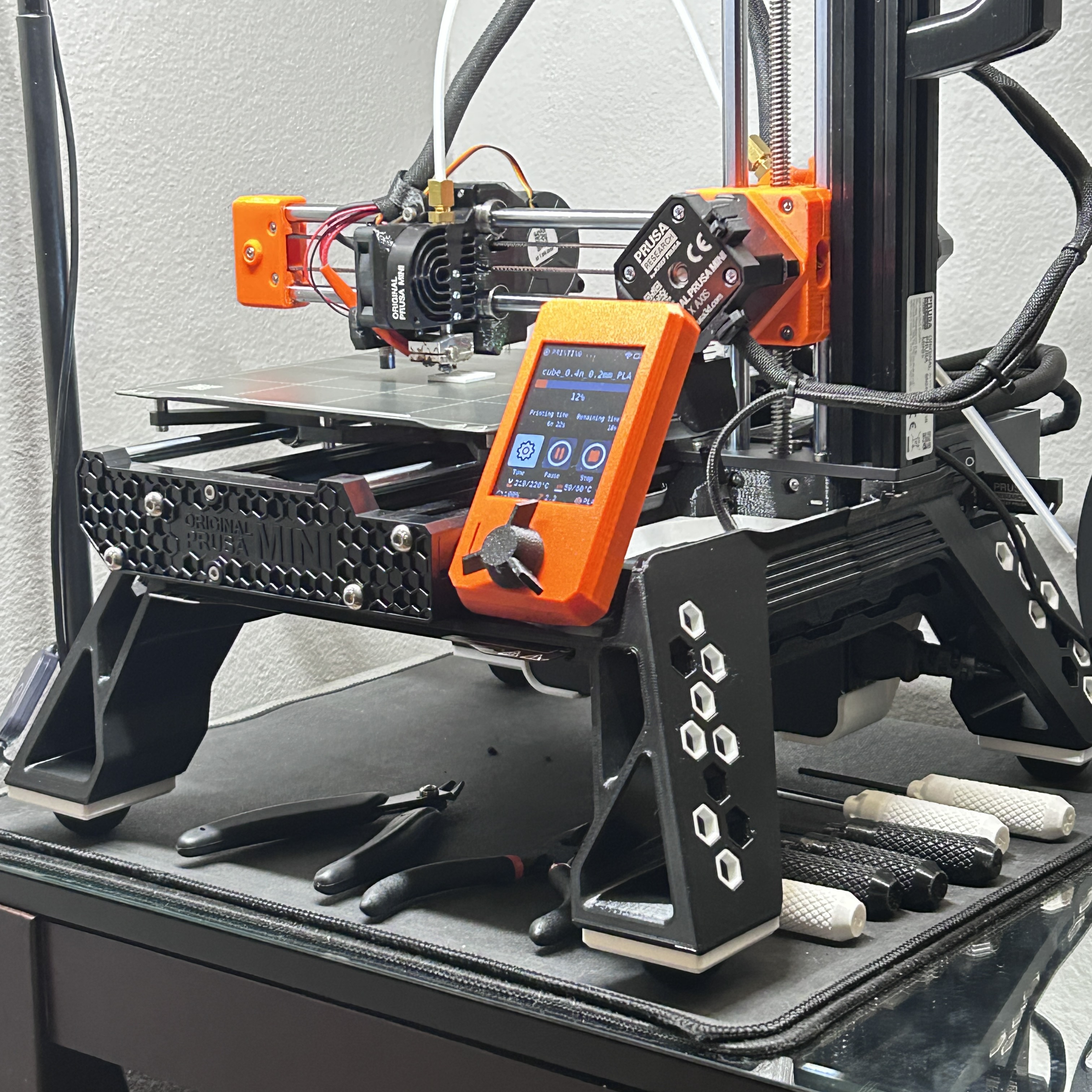 Prusa Mini Base vibration suppression leg extensions — miniatura 6