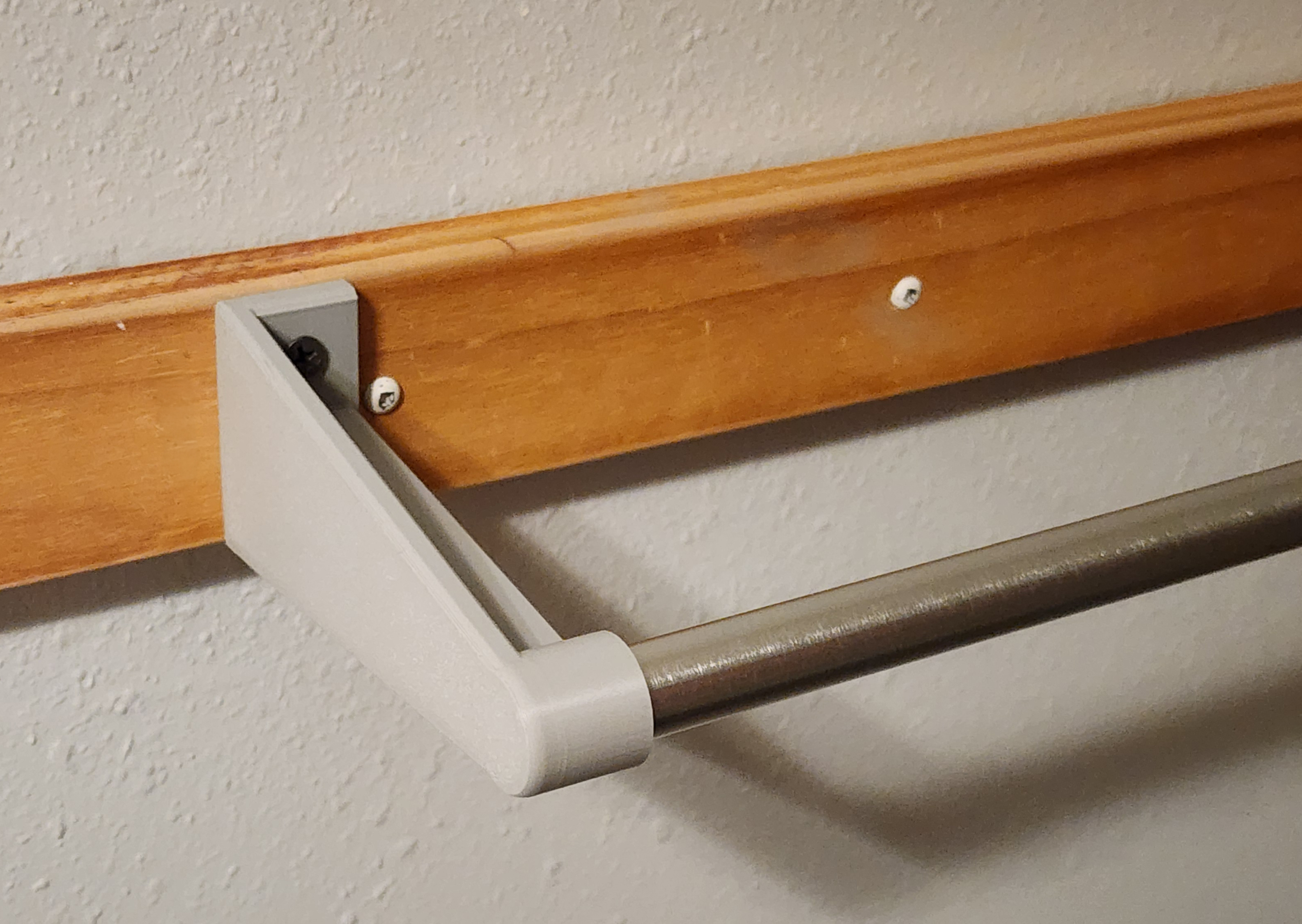Replacement 16mm Towel Bar Bracket - No Supports — thumbnail 2