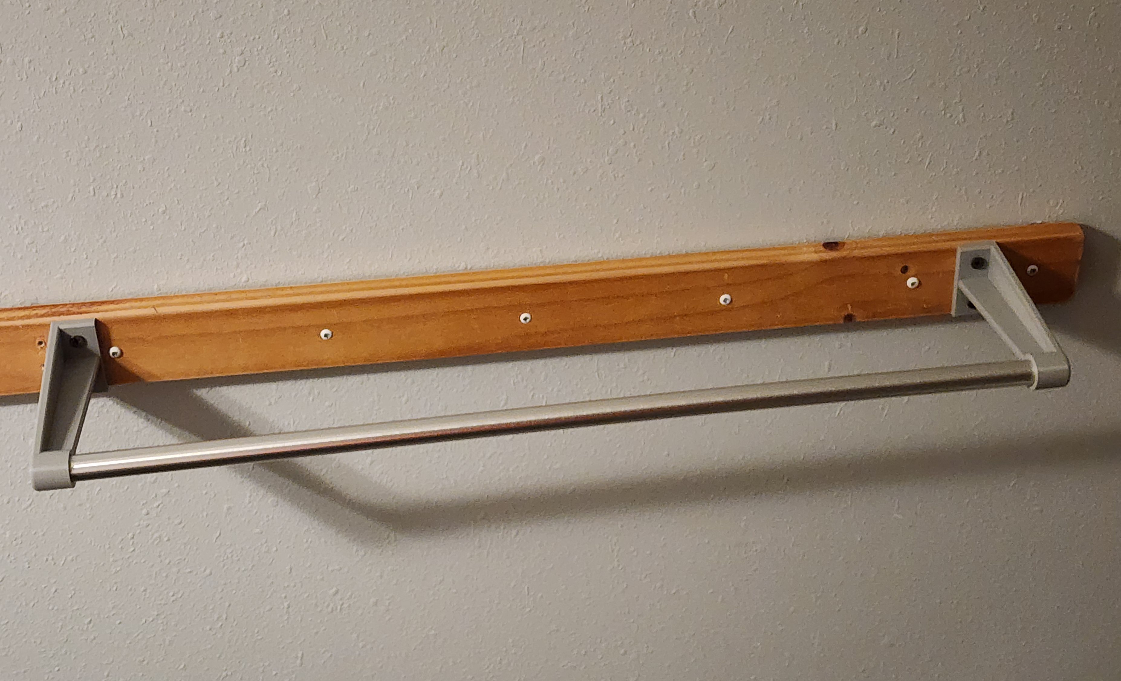 Replacement 16mm Towel Bar Bracket - No Supports — thumbnail 3