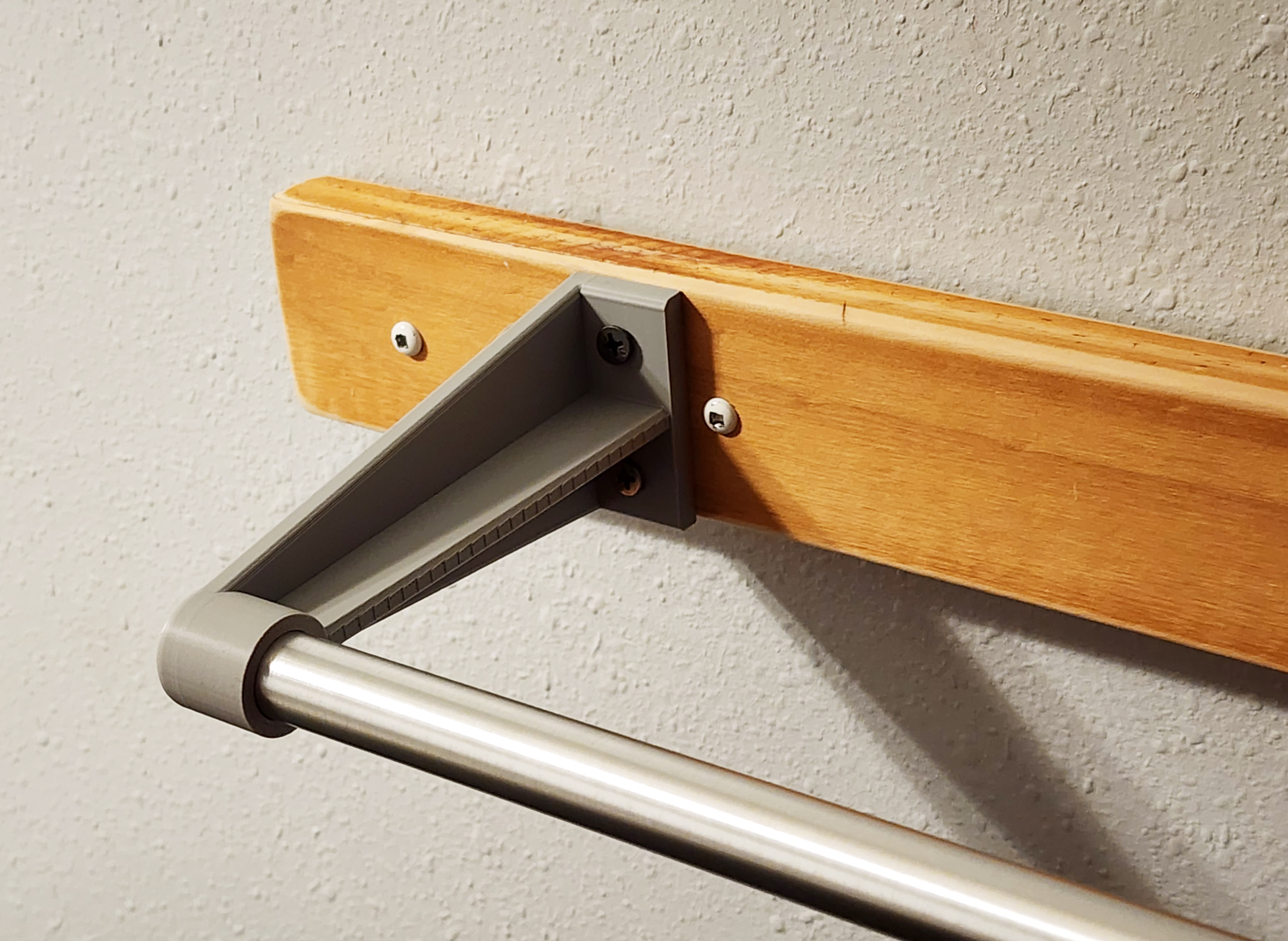 Replacement 16mm Towel Bar Bracket - No Supports — thumbnail 4