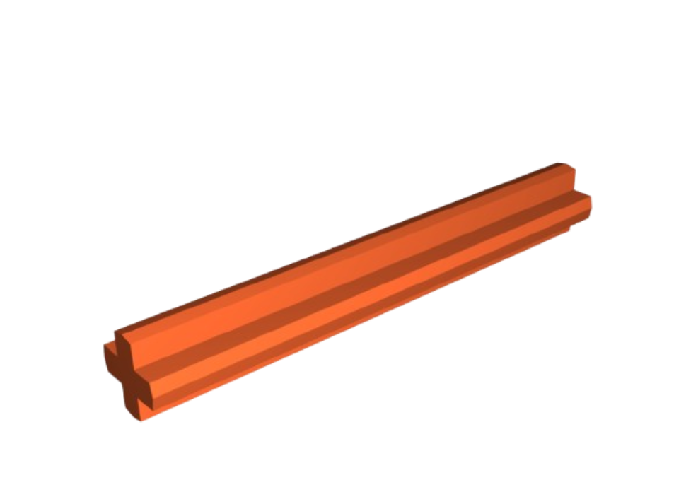 Technic Axle LEGO Brick  (Real LEGO)