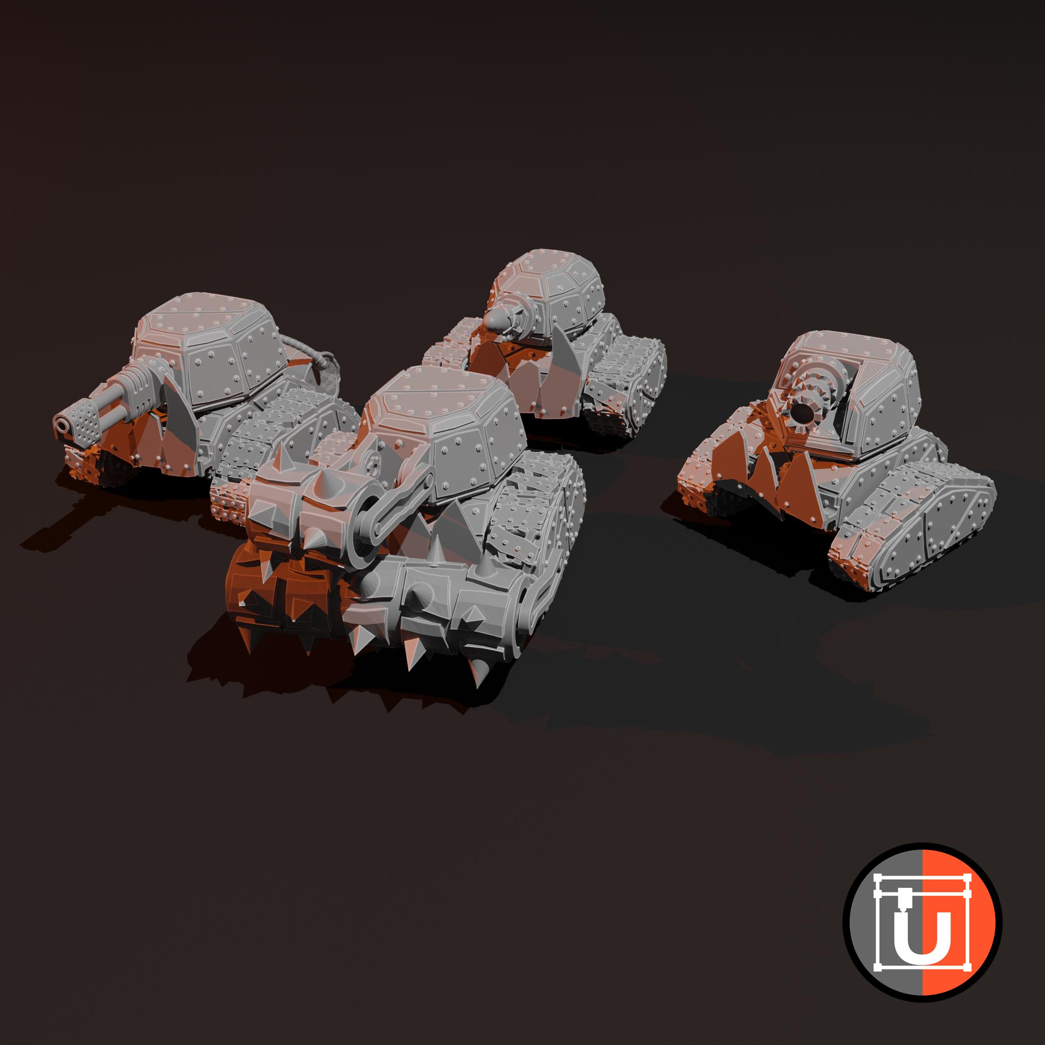 Scrap Metal Army for Grimdark Future: Firefight