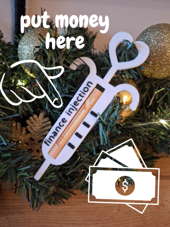 Finance Injection - ornament gift