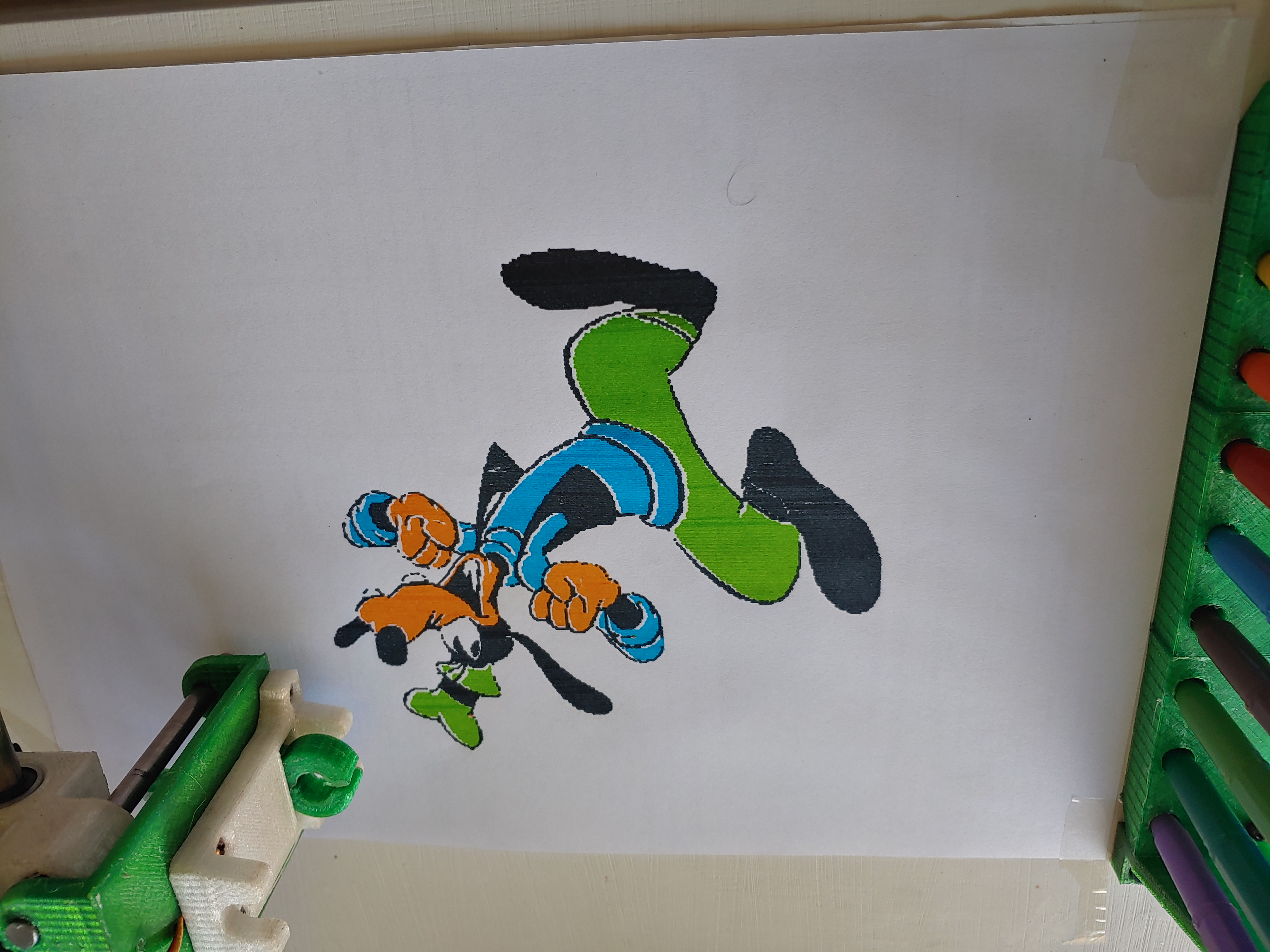 DIY MULTICOLOUR PEN PLOTTER WITH AUTOMATED TOOL CHANGE