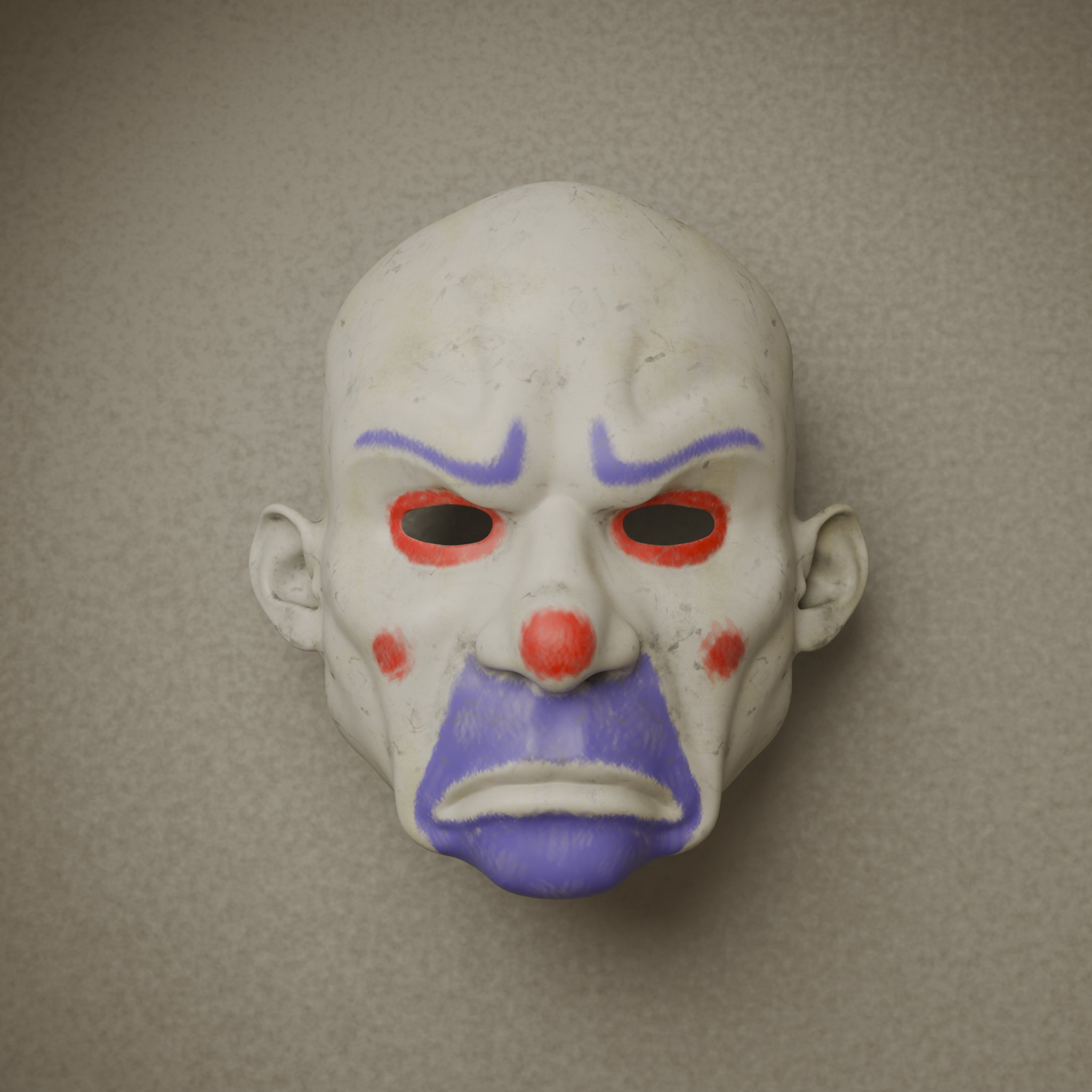 Joker Mask From The Dark Knight