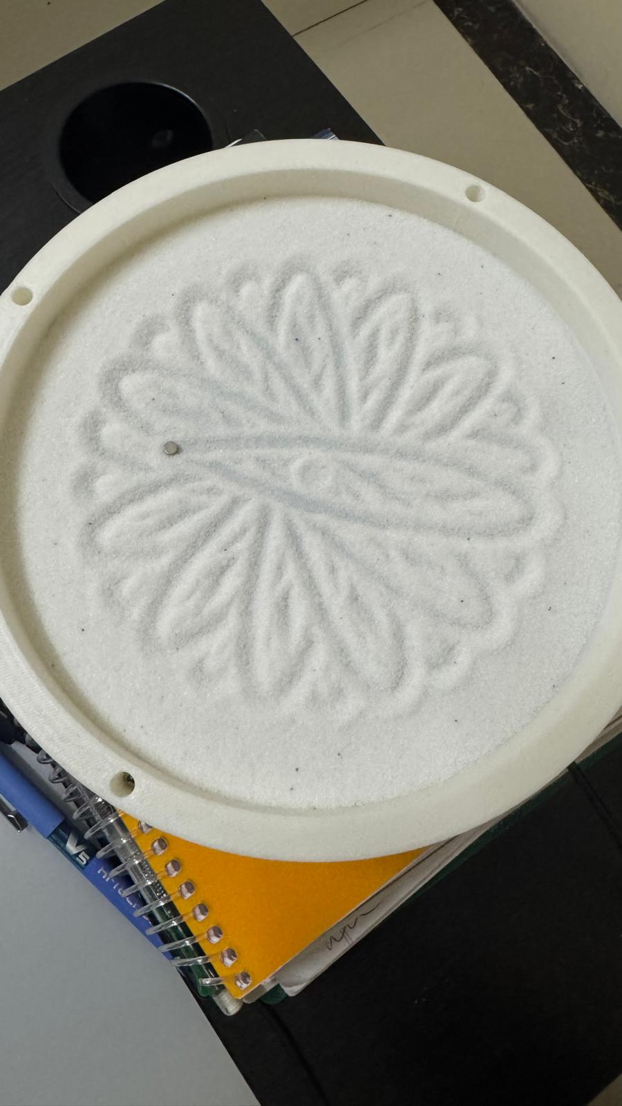 Spirograph Sand Art using Arduino UNO