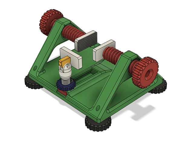 Miniatura 2 do modelo 3D Adjustable PCB Stand