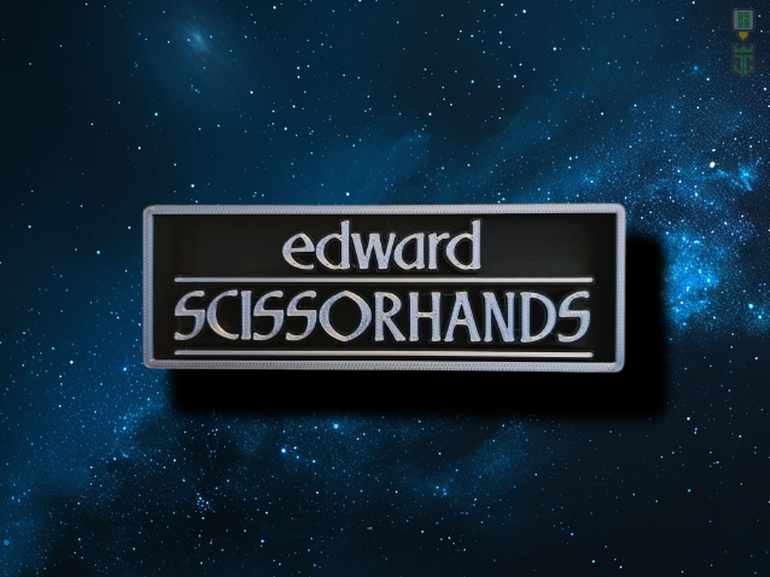 Edward Scissorhands Cinema Film Room Sign Box
