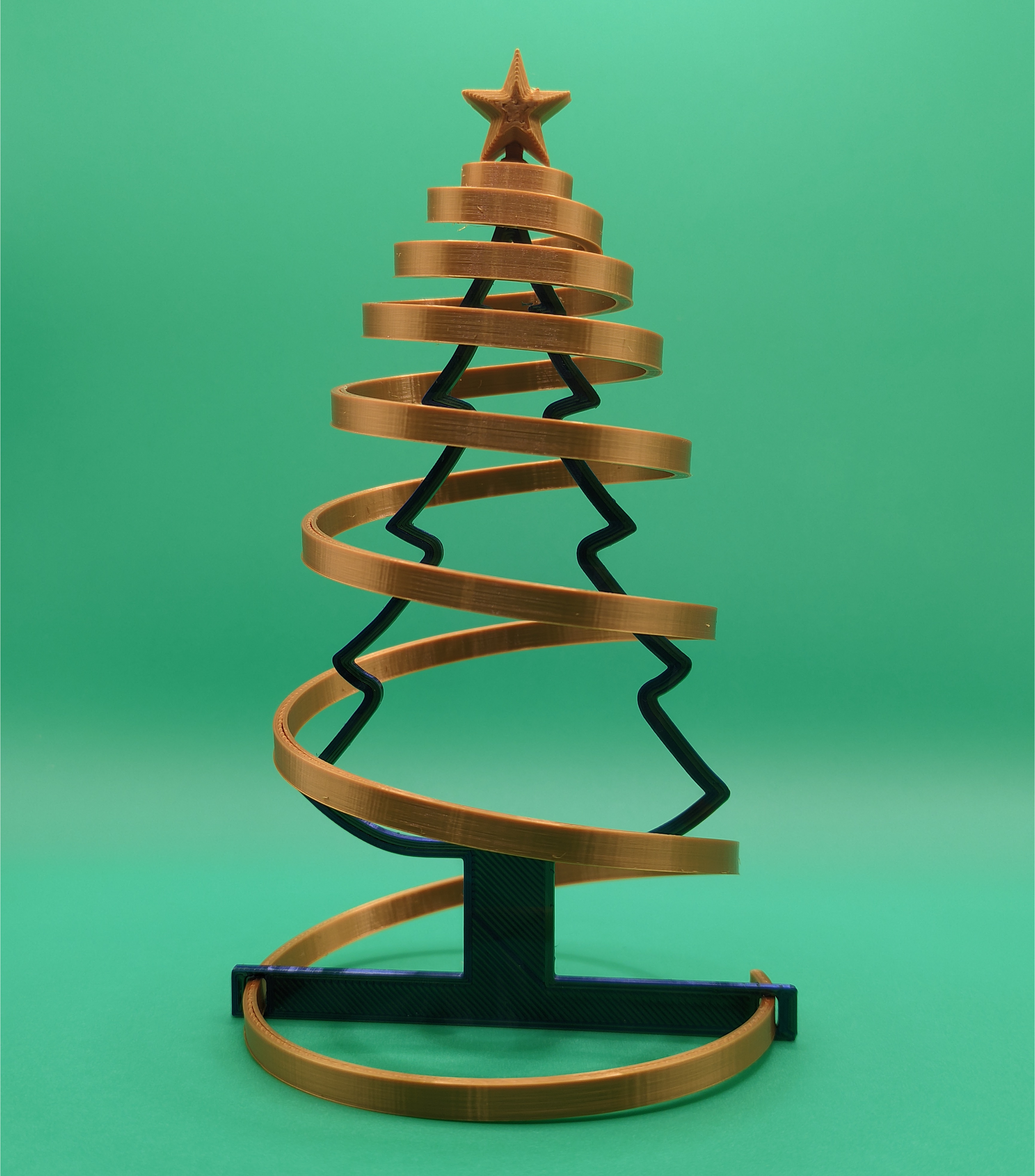 Ribbon Christmas tree