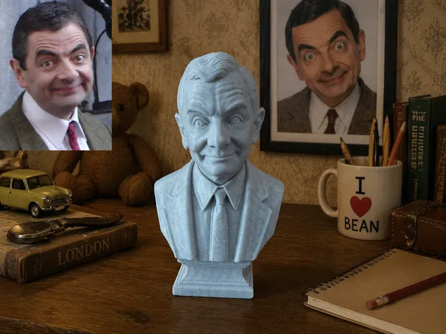 Rowan Sebastian Atkinson  (Mr Bean) - Bust