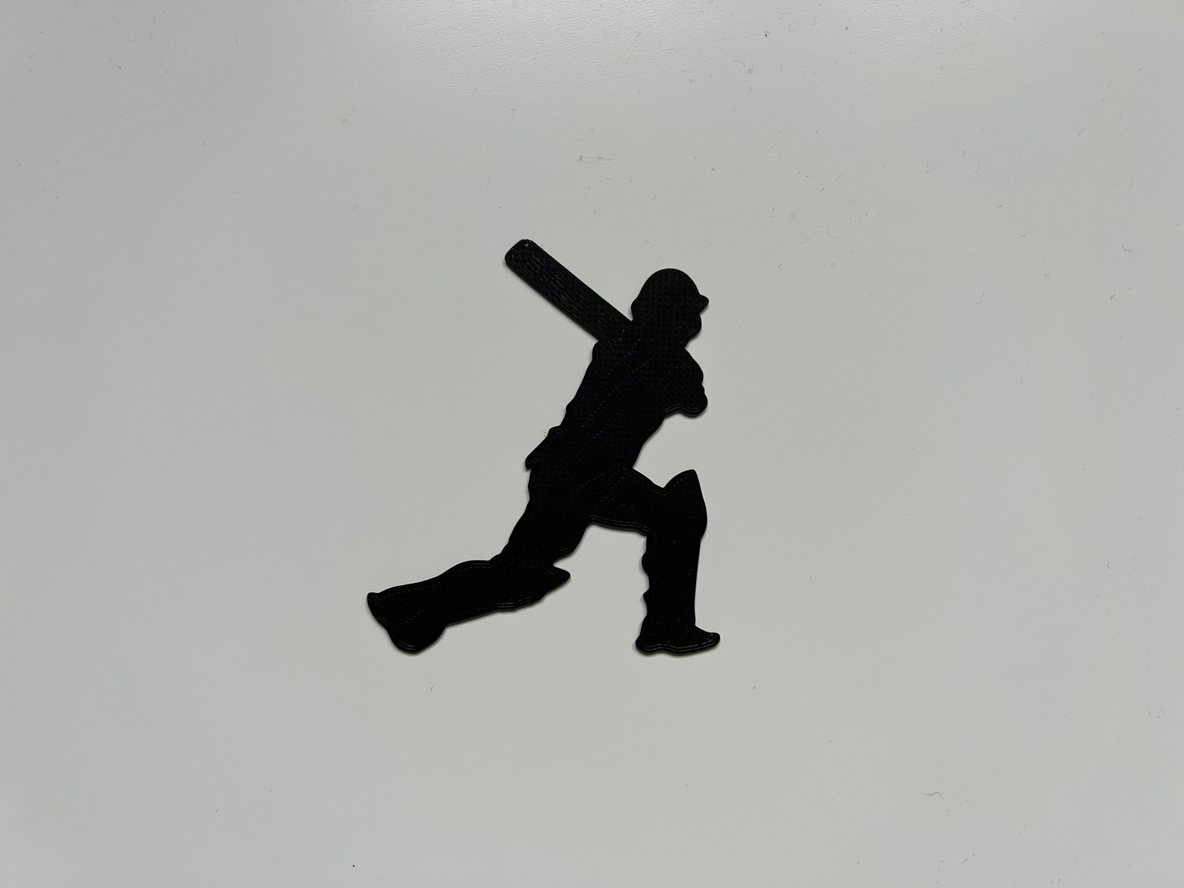 Cricket Player Wall Art #1