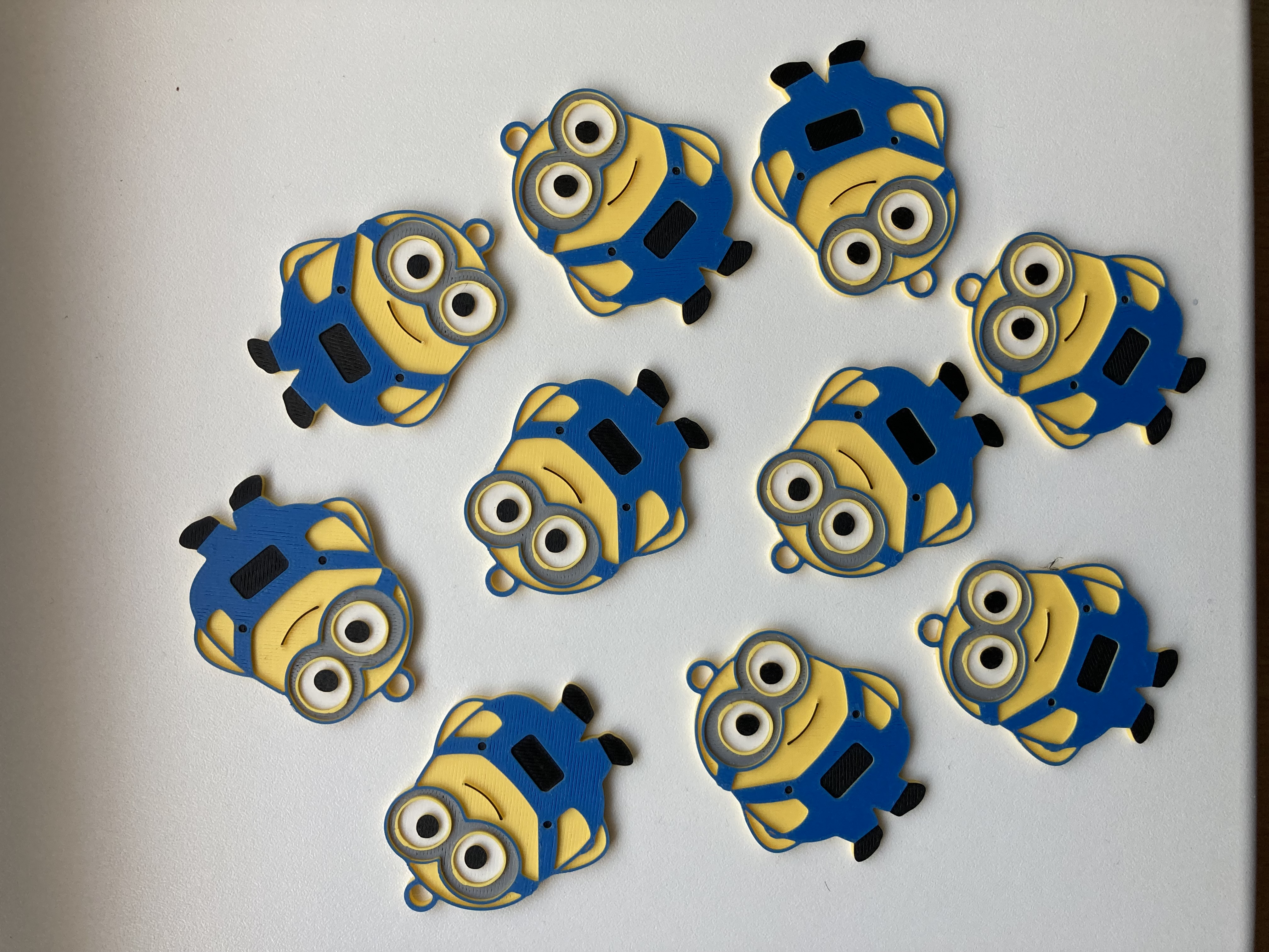 Miniatura 2 do modelo 3D Minion keychain