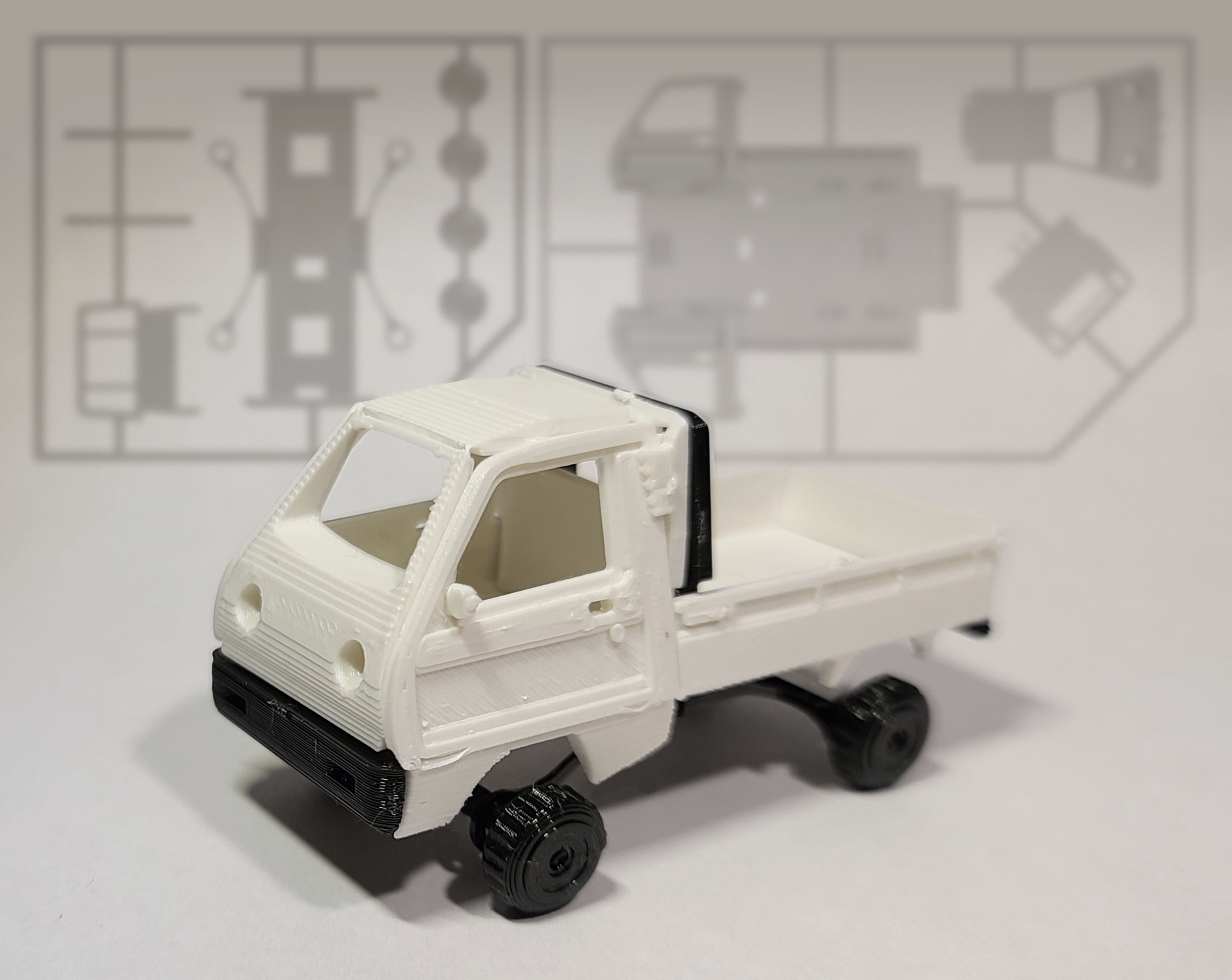 Kei Truck Kit Card
