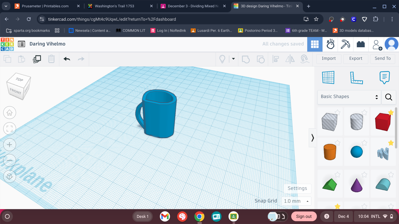 mug for drinking