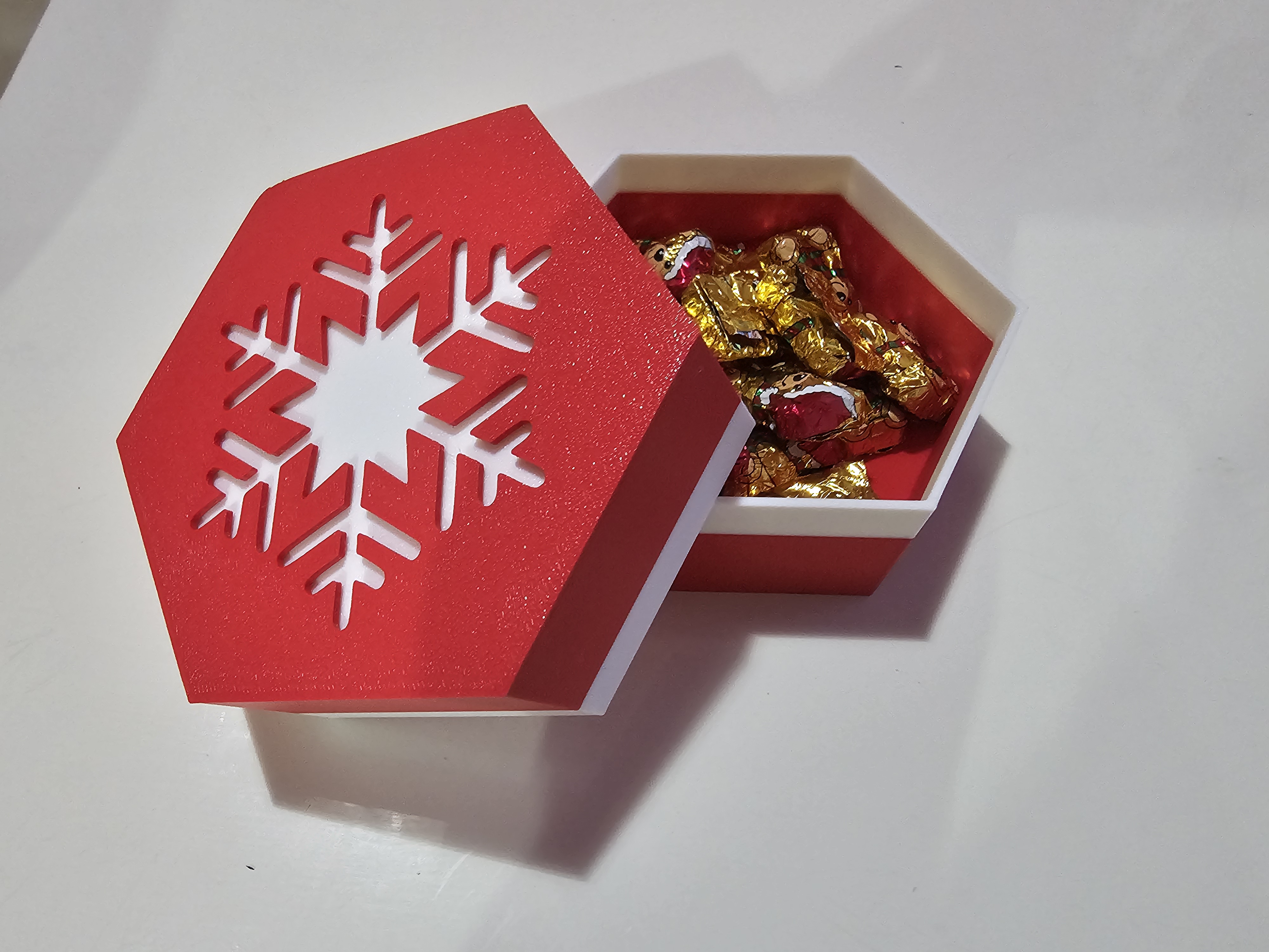 Christmas chocolate holder
