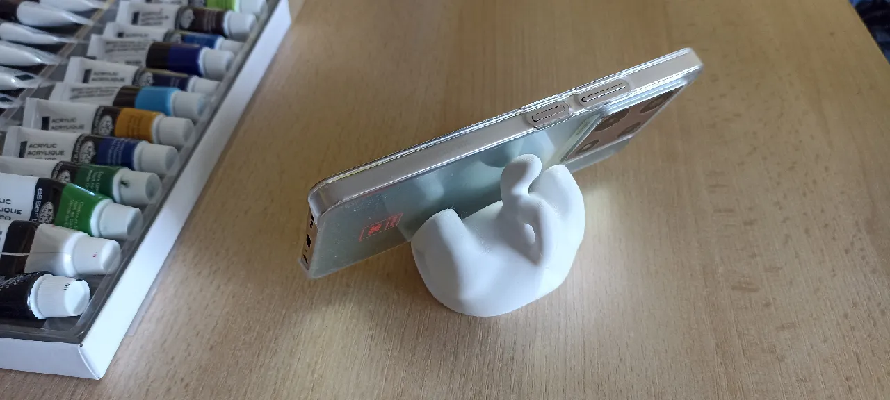 Cat Phone Holder by Berunin | Download free STL model | Printables.com