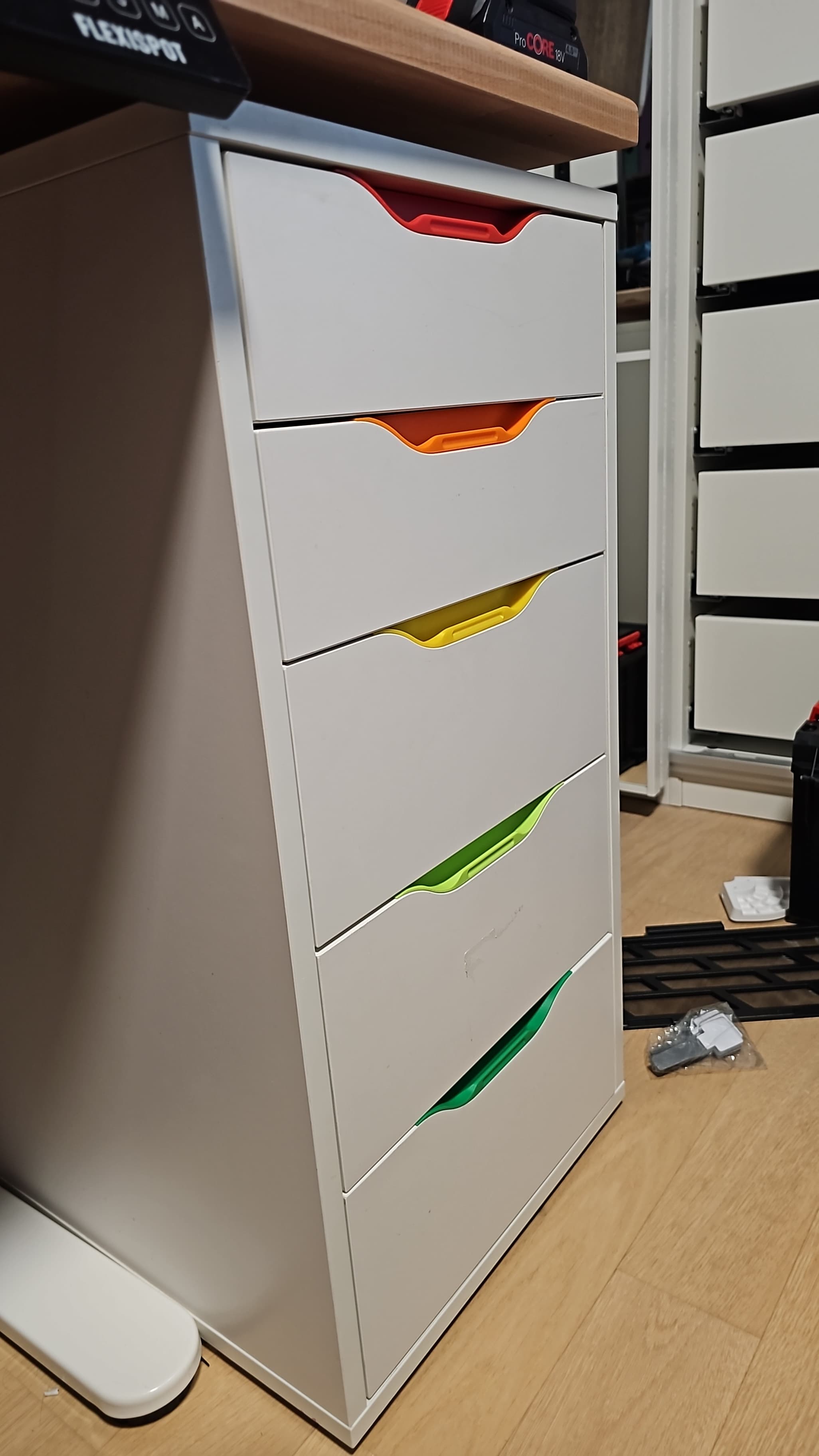 IKEA Alex Handle (old version) 1mm shortened on top