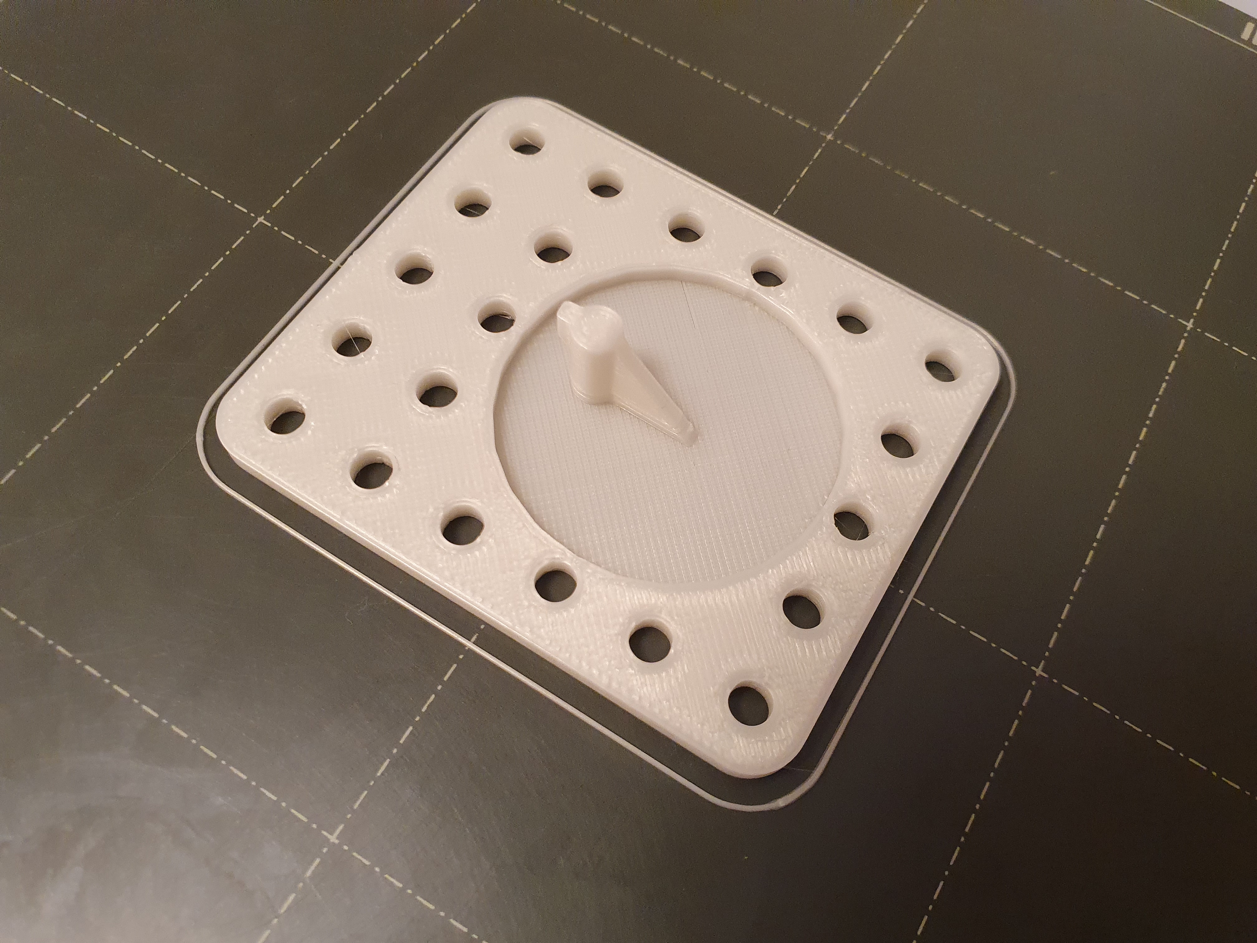 Miniatura 3 do modelo 3D Ikea clock hook
