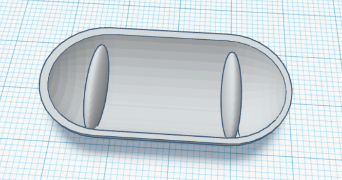 candy bowl with 3 parts