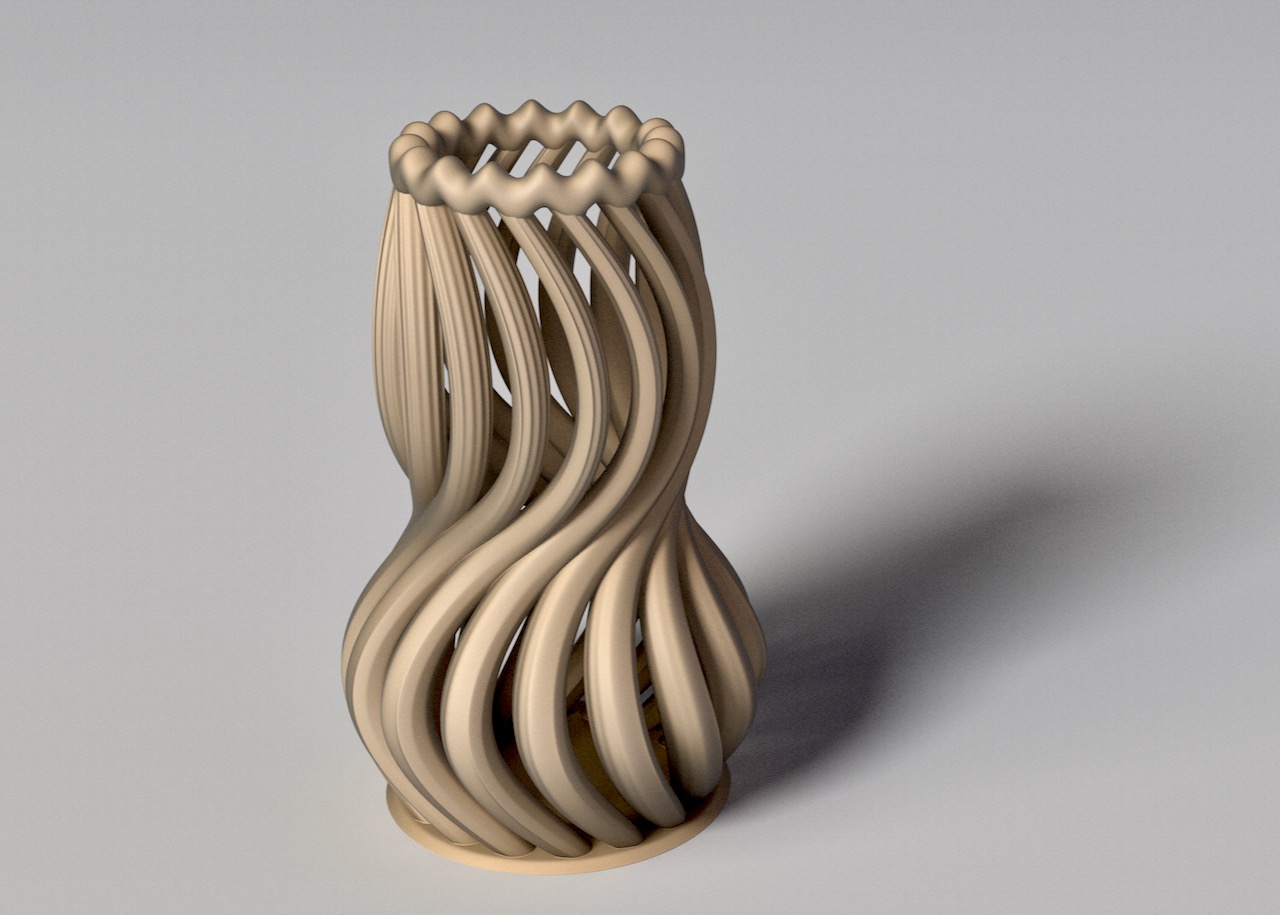 Caged Vase