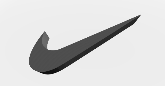 swoosh polo shirt