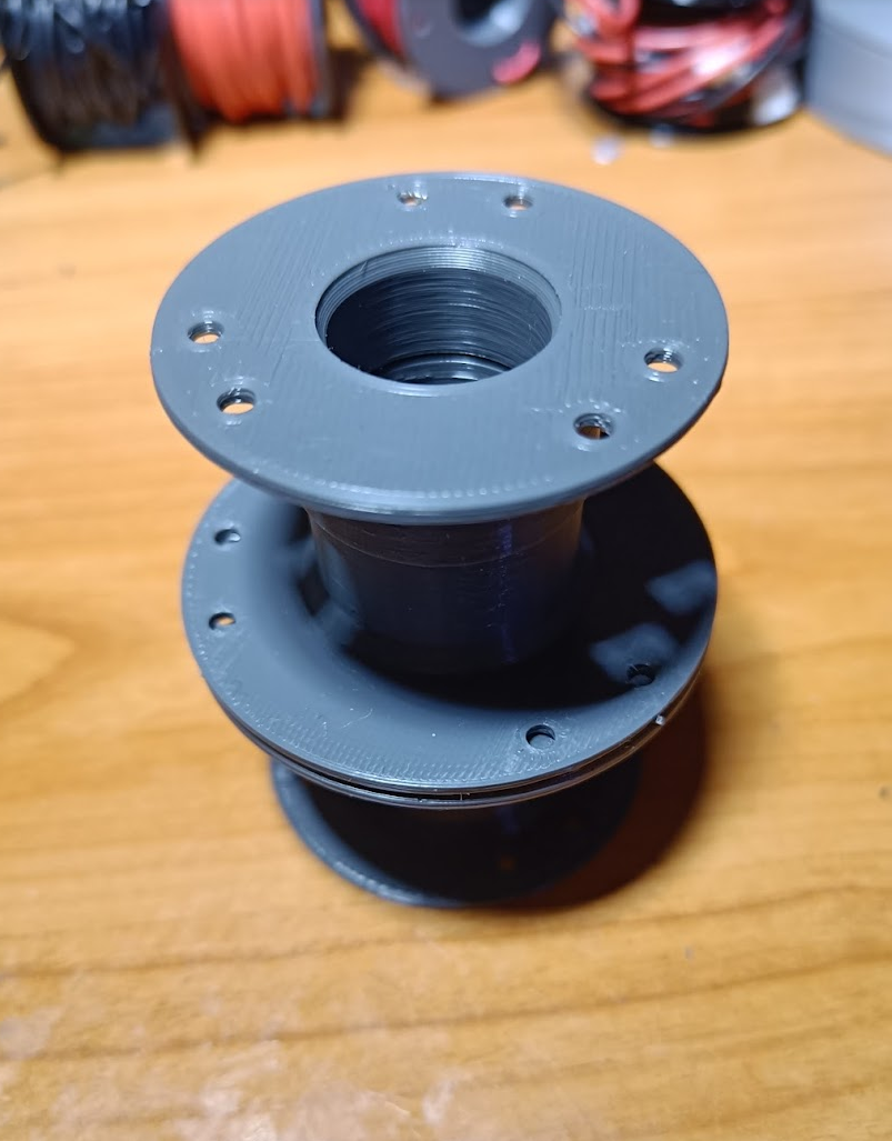 Mini cable spools and stackable spools for loose wires to prevent a mess — thumbnail 4