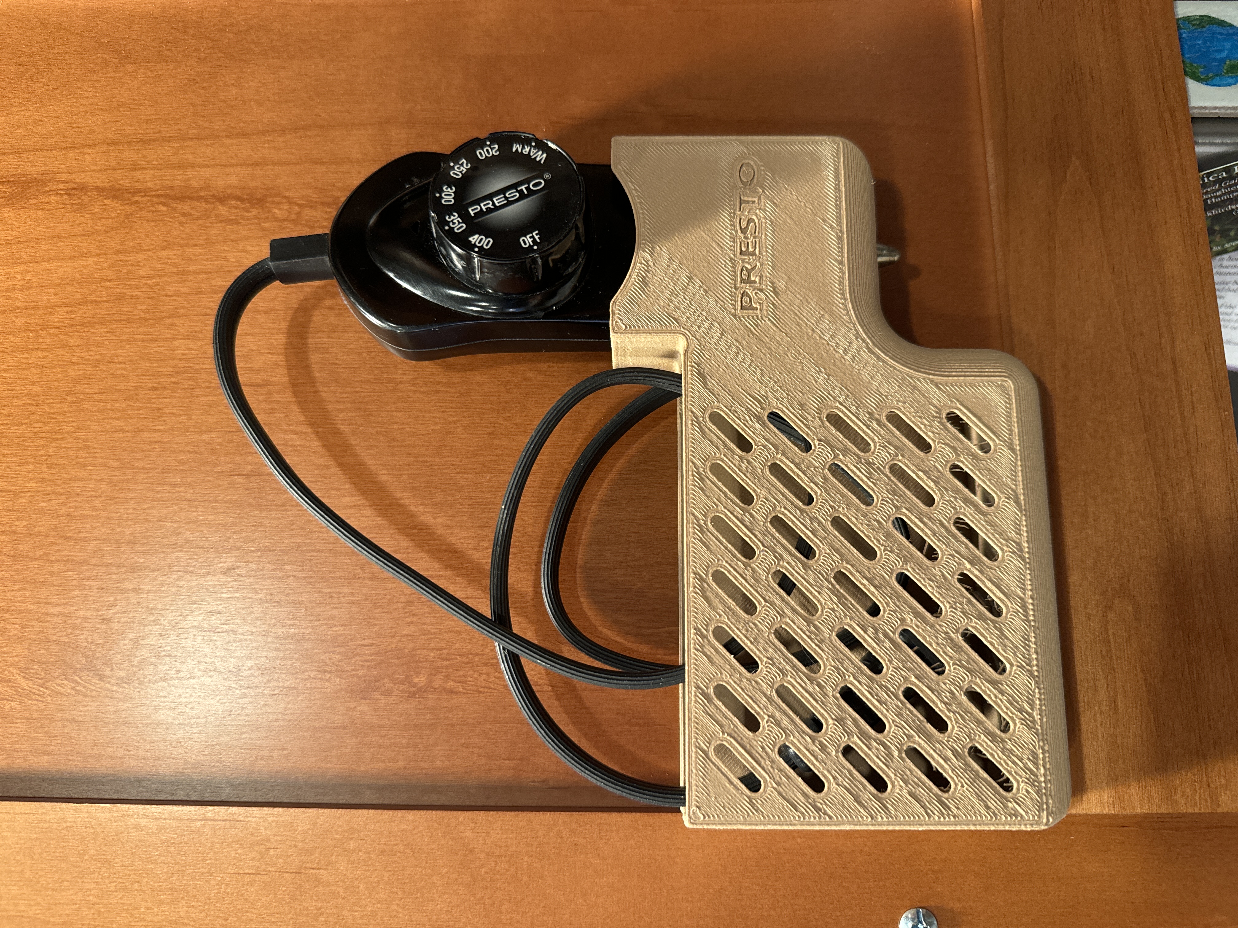 Cord Caddy for Presto griddle