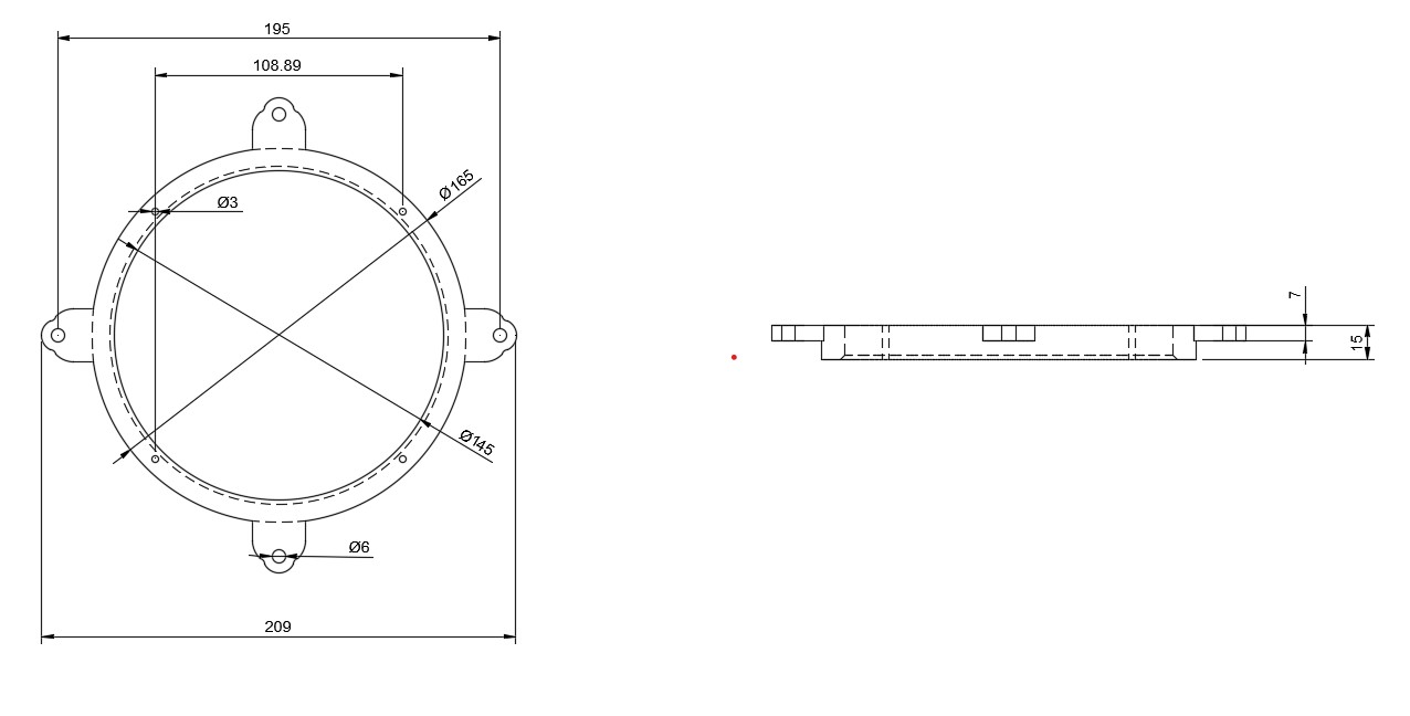 Speakers adapter 165