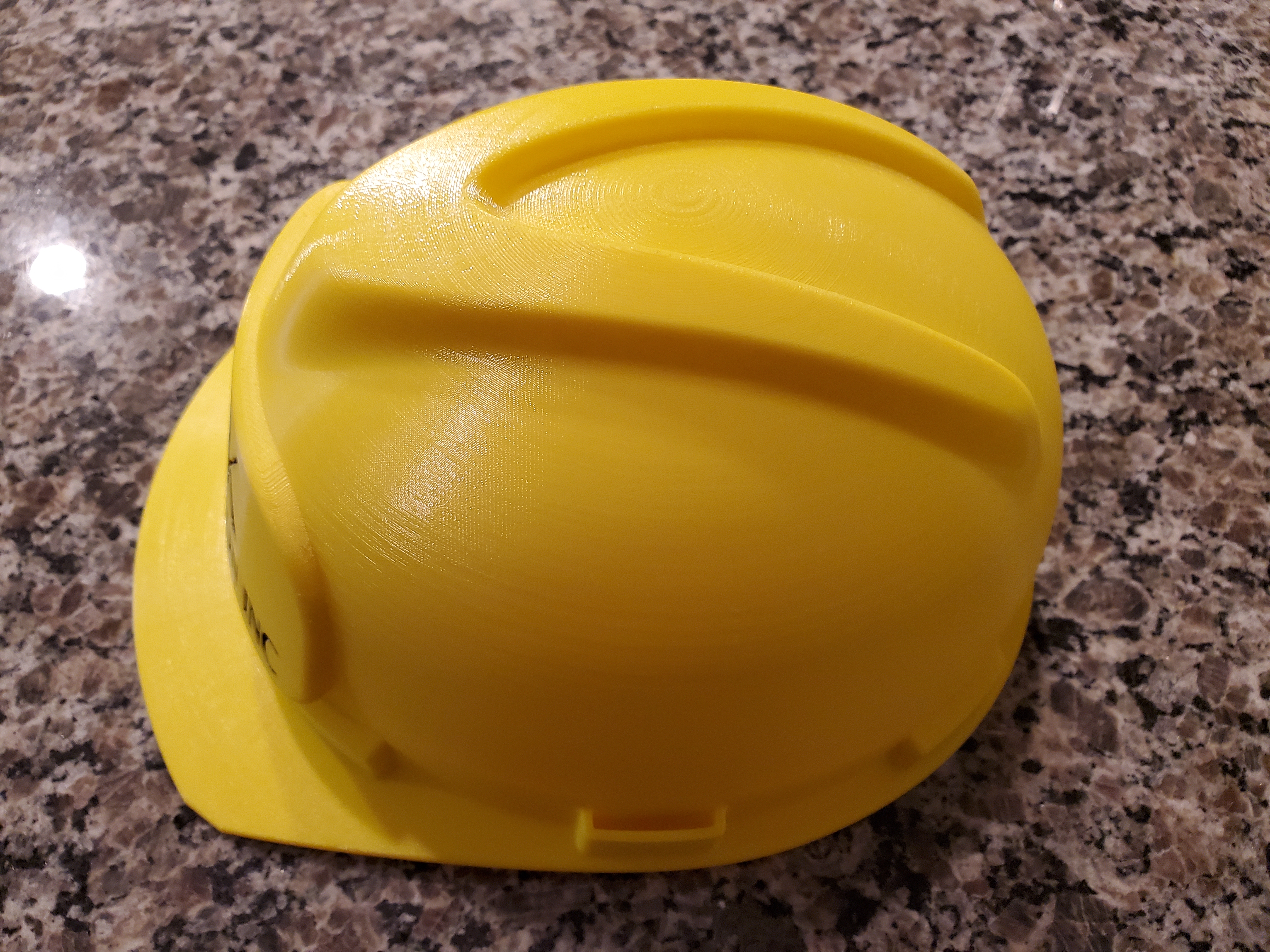 Toddler's Construction Helmet with Harness.