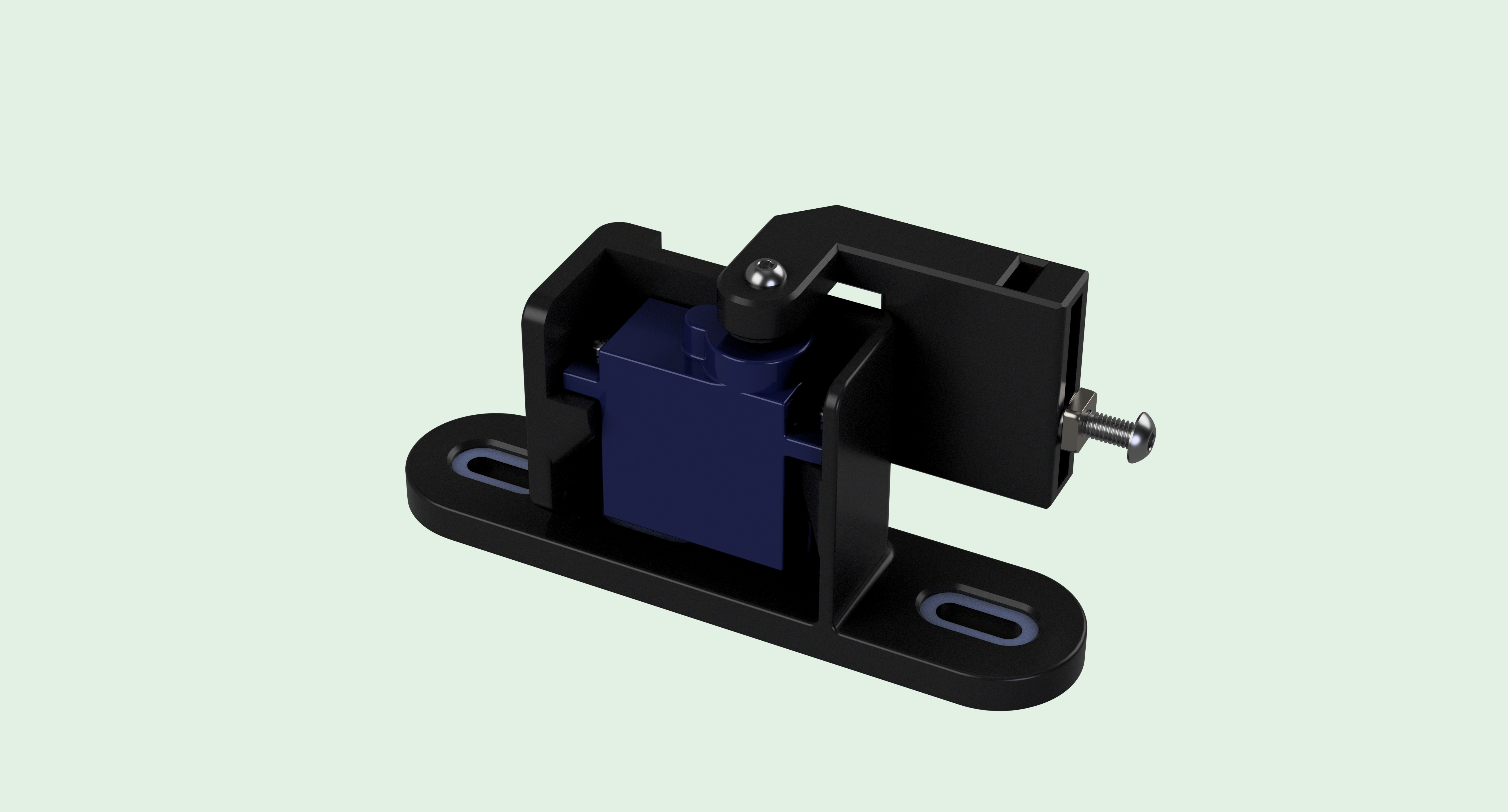 Voron 2.4R2 Filametrix Filament Cutter Gantry Servo Mount