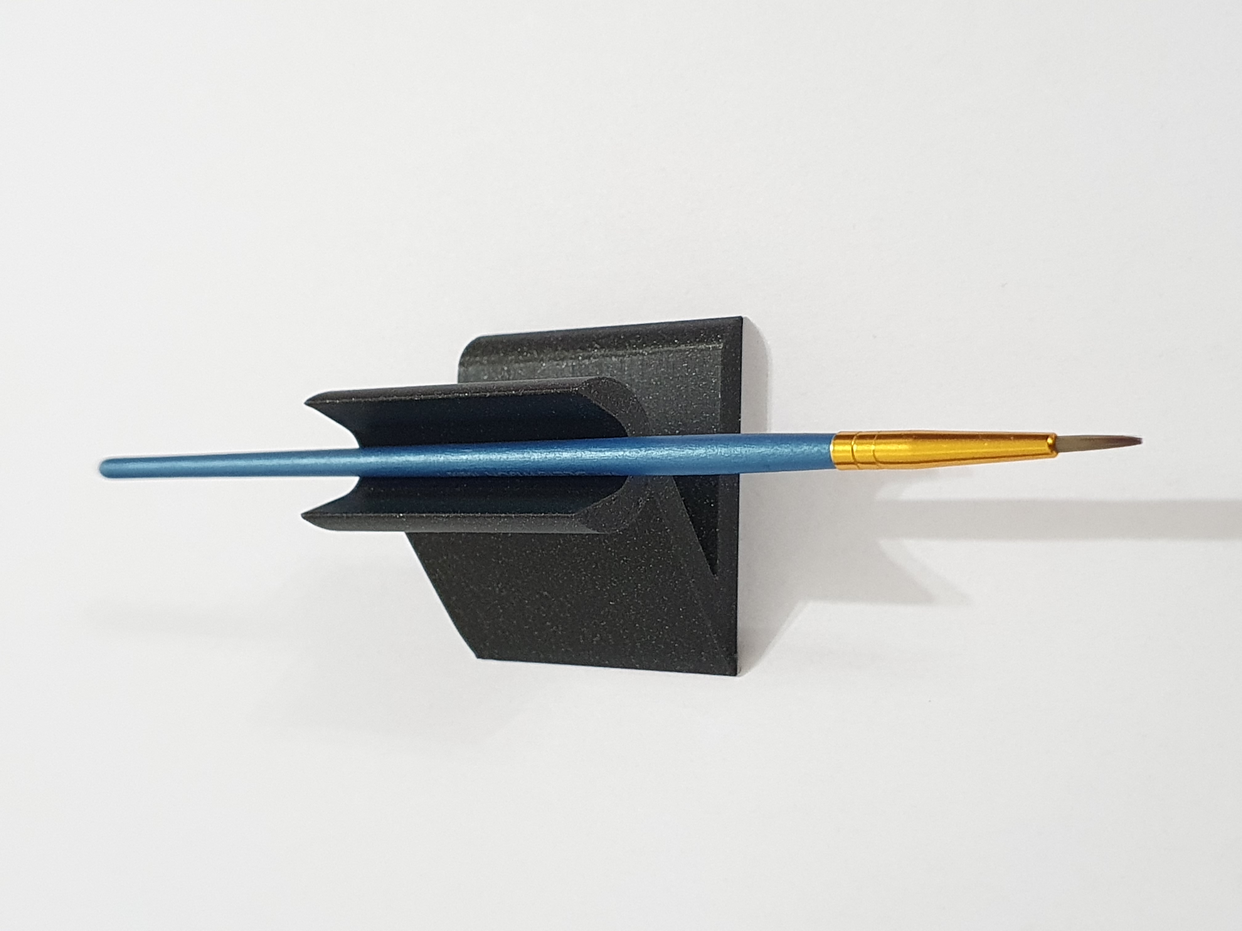 Horizontal Paint Brush Holder by repod, Download free STL model