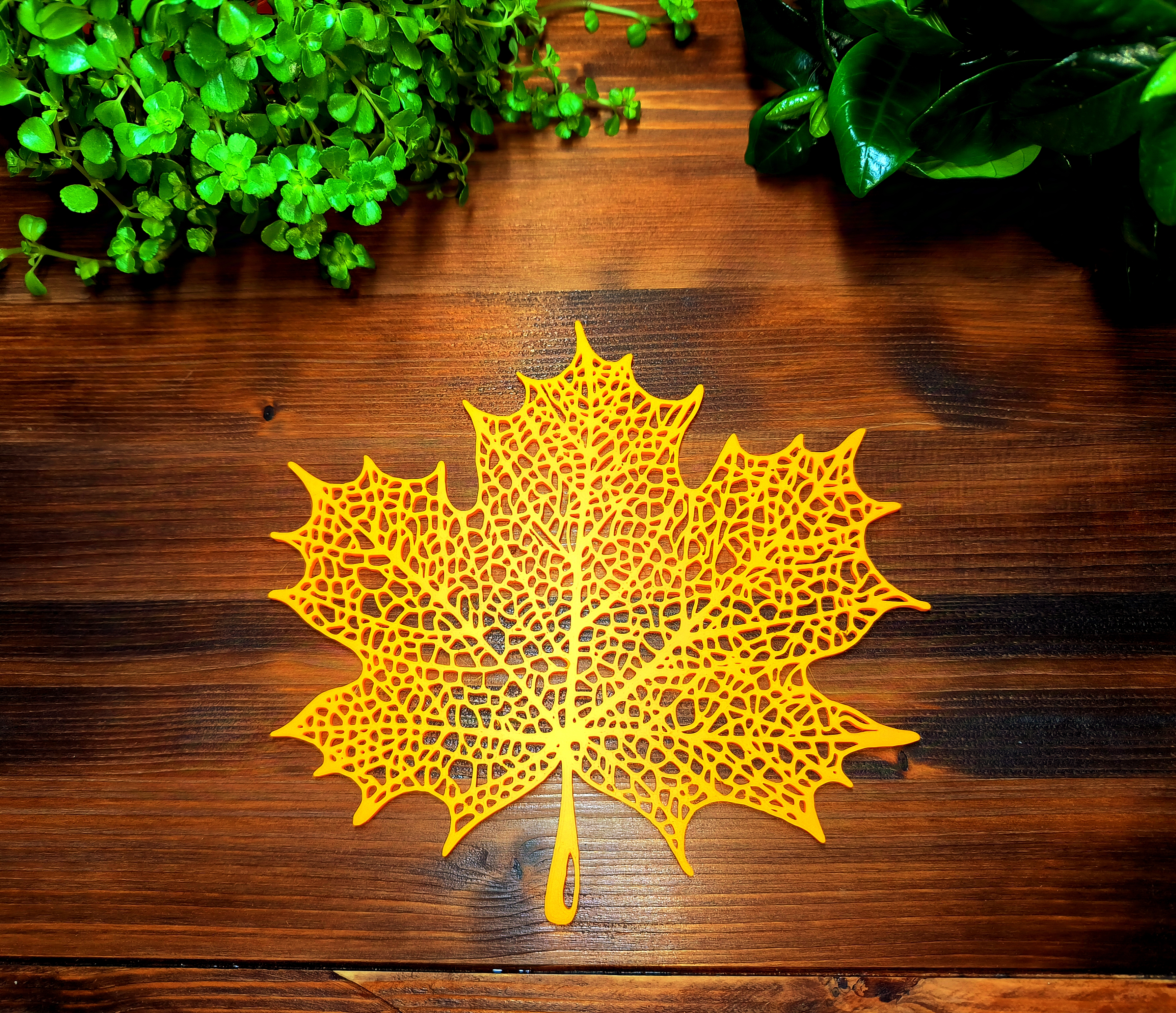 Miniatura 7 do modelo 3D Voronoi Maple Leaf