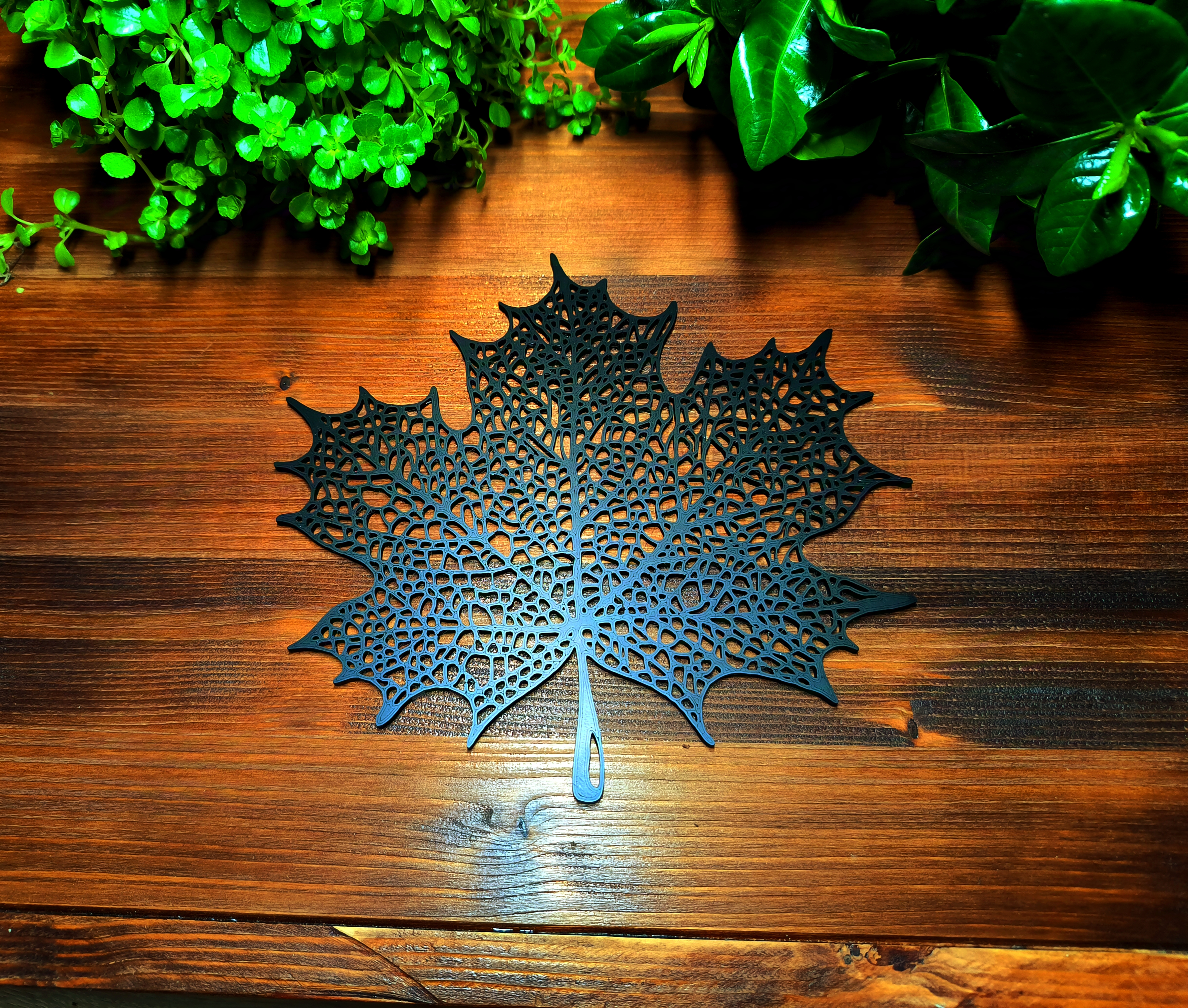 Miniatura 8 do modelo 3D Voronoi Maple Leaf