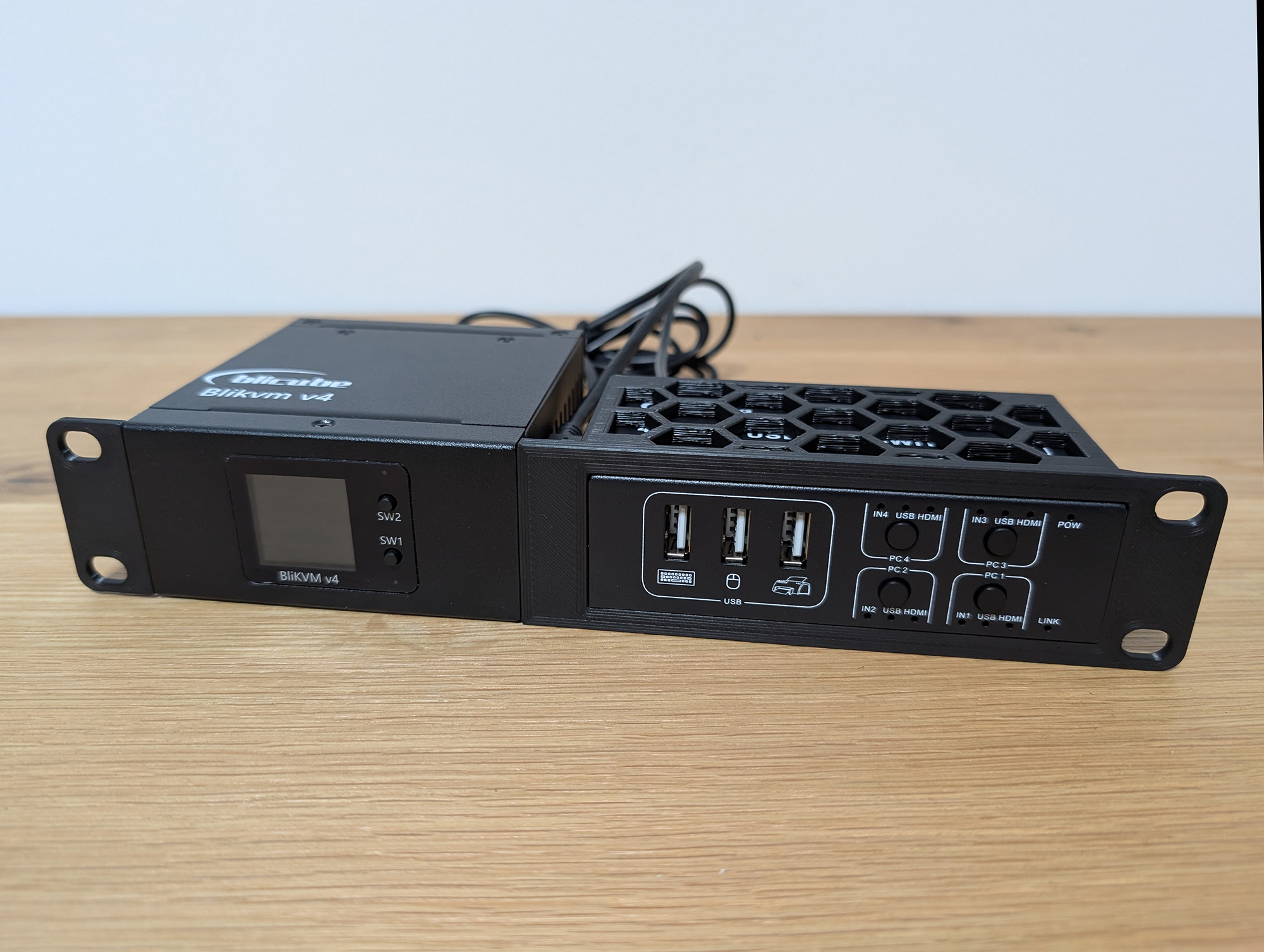 BliKVM v4 & BliSwitch v1 10 inch rack mount