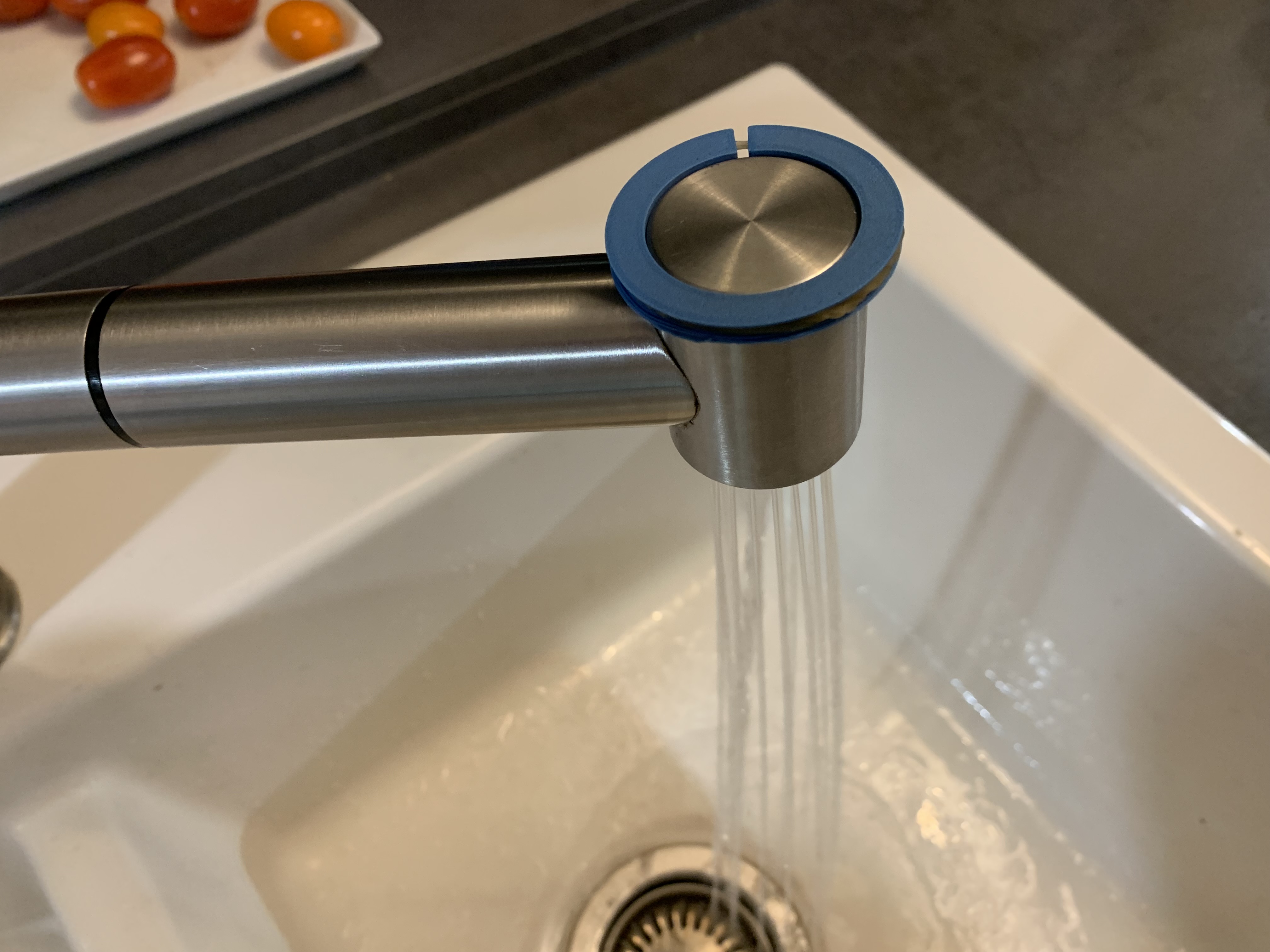 faucet spray mode selector handle