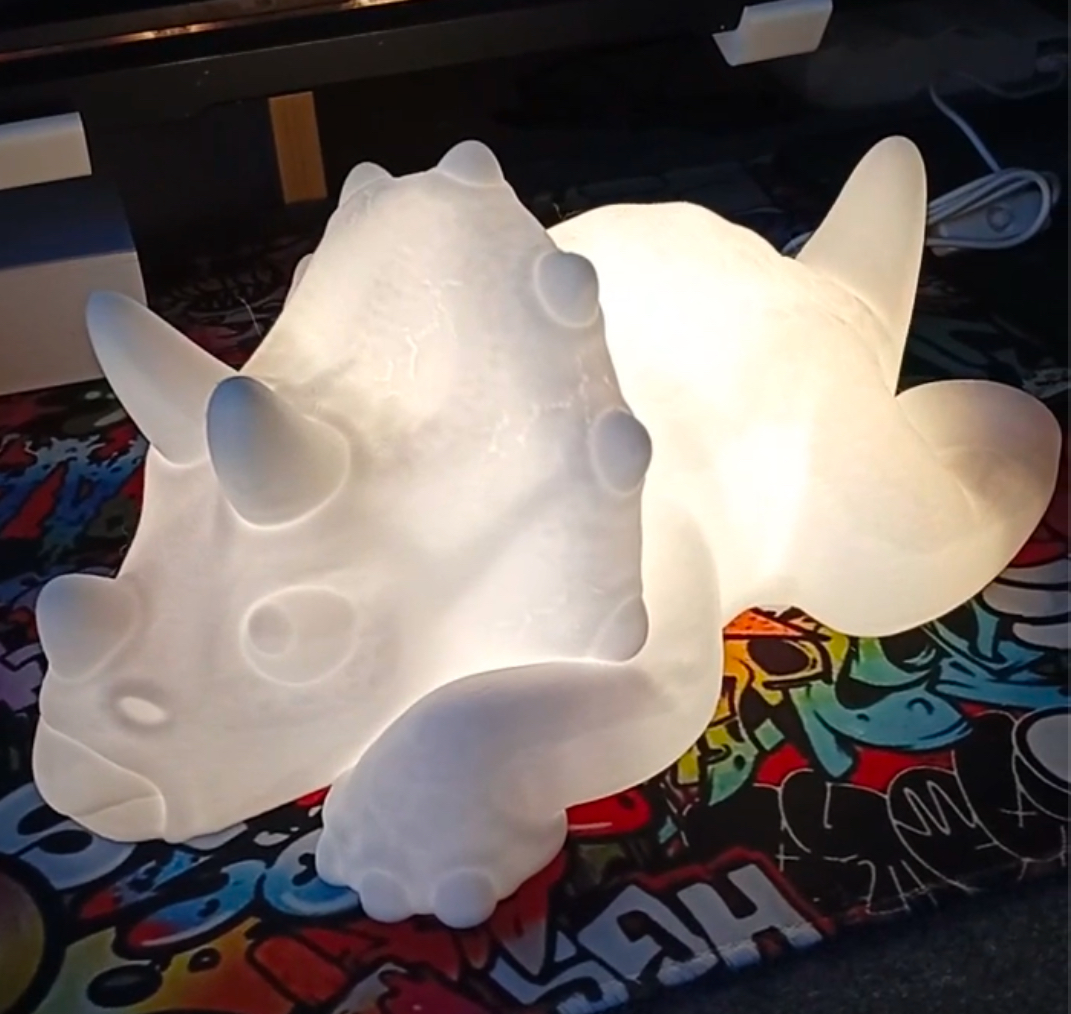 Triceratops Night Lamp for kids
