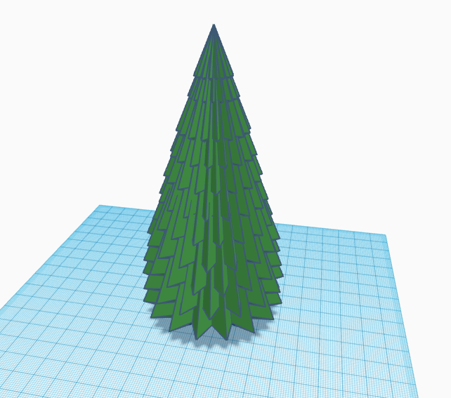 Supportless Christmas Trees