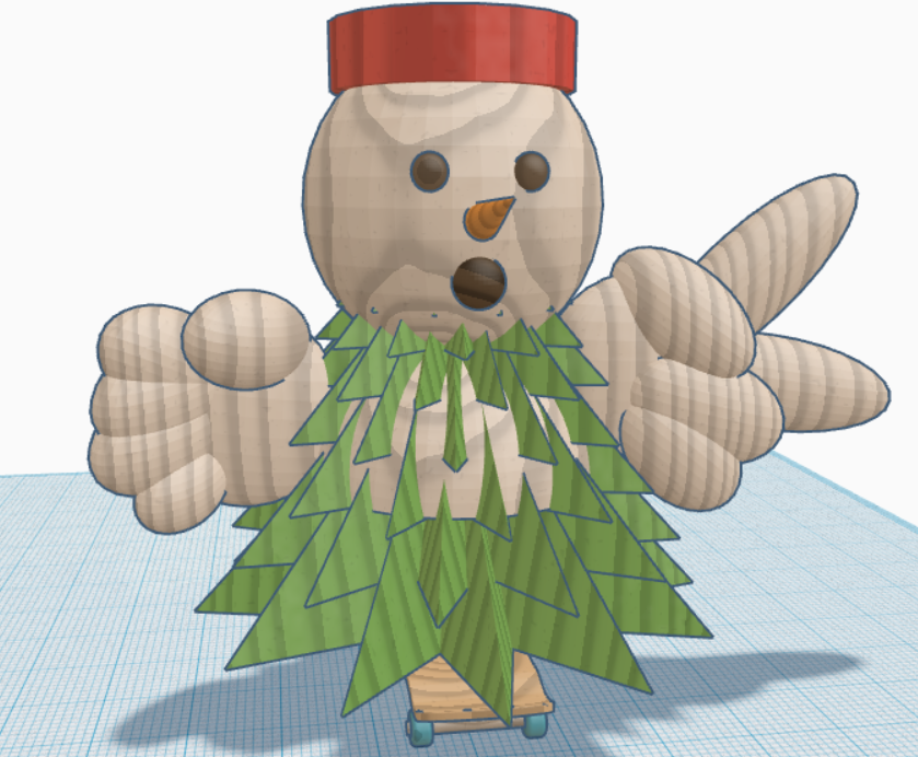 Stucked Snowman