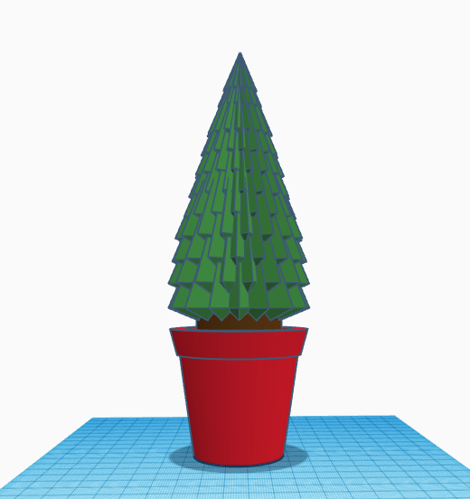 Potted Christmas Tree