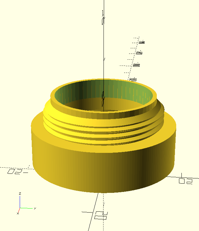 Adaptor from Danfoss RTD for Silvercrest TRV