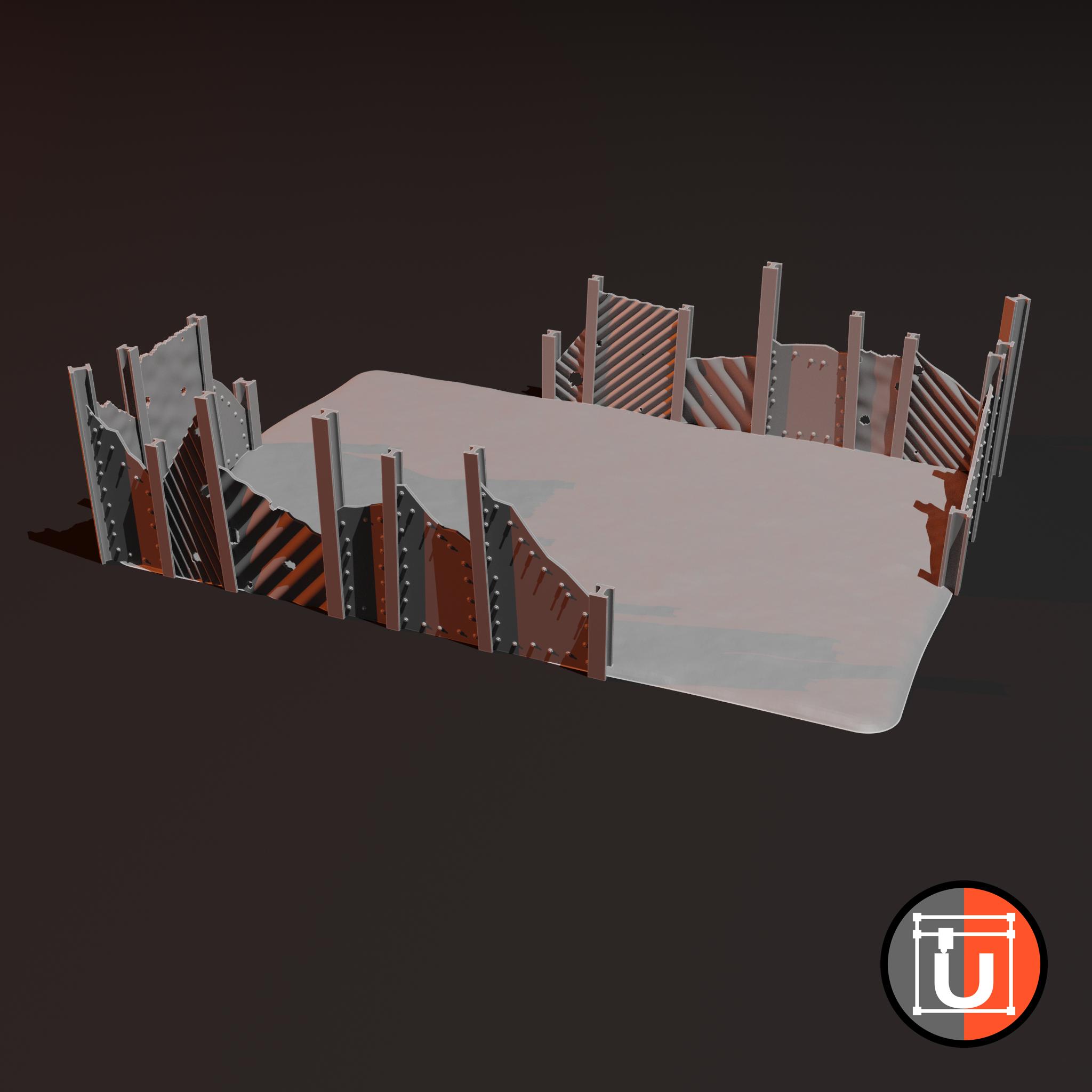 Junkyard Terrain: Ruins