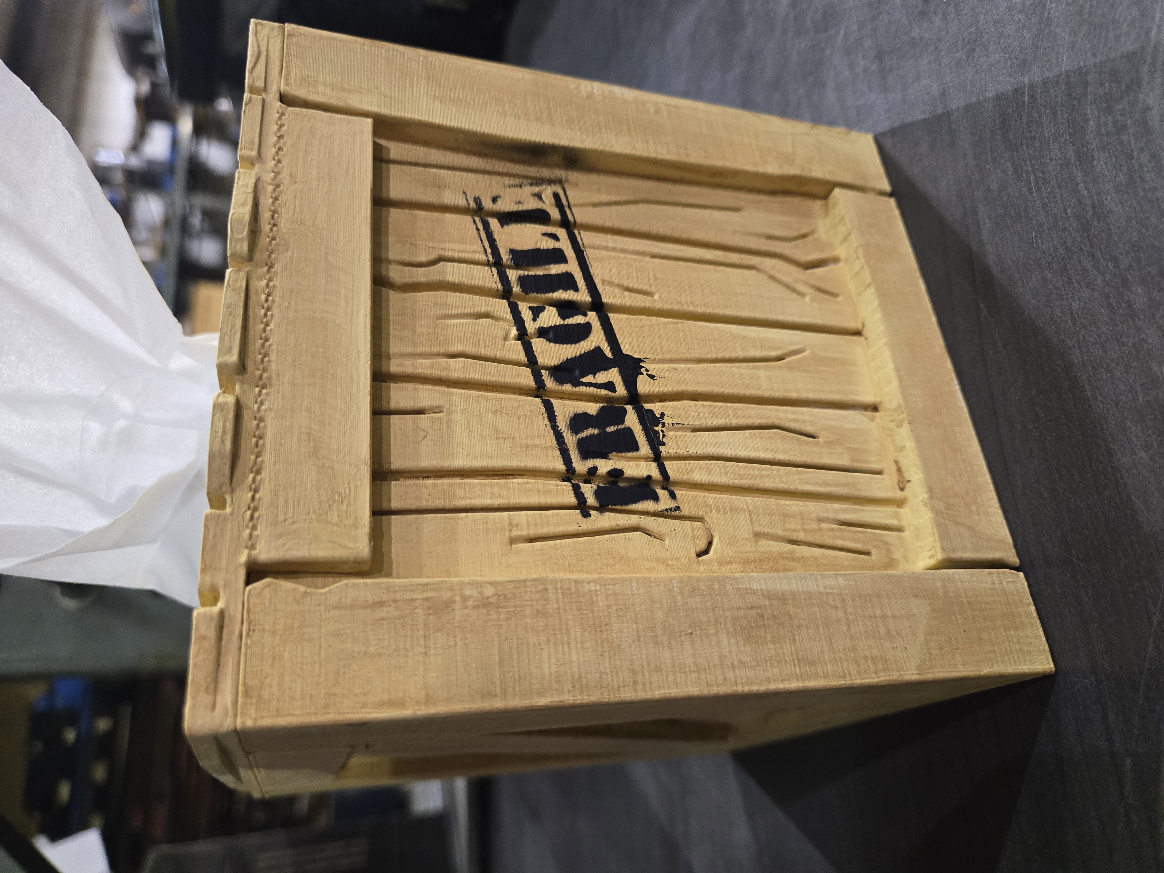 Crate Tissue Box
