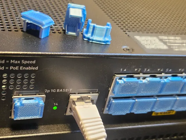 Network Switch Port Caps
