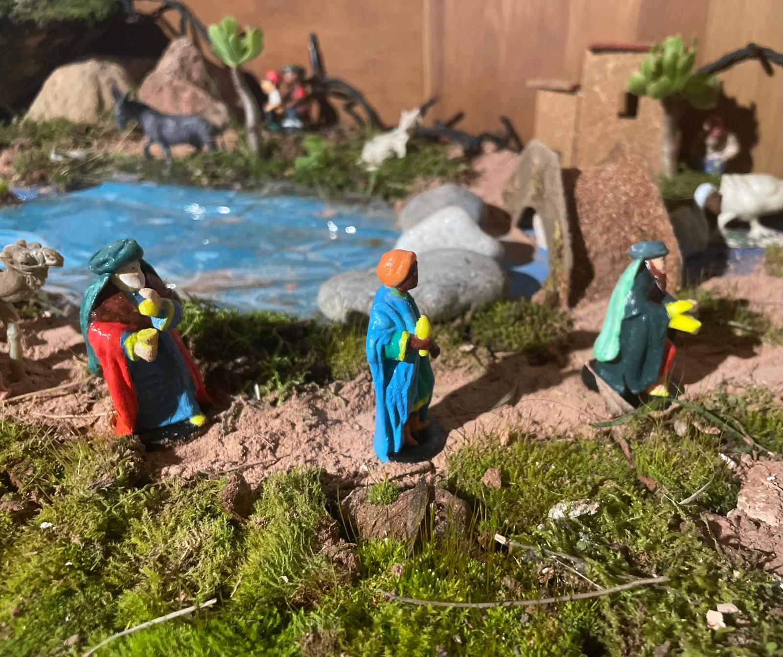Three Wise Men for the Nativity Scene