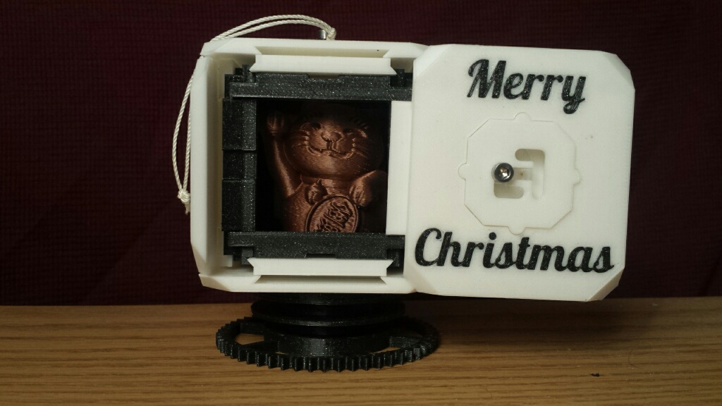 Reconfigurable Puzzle Box / Christmas Ornament