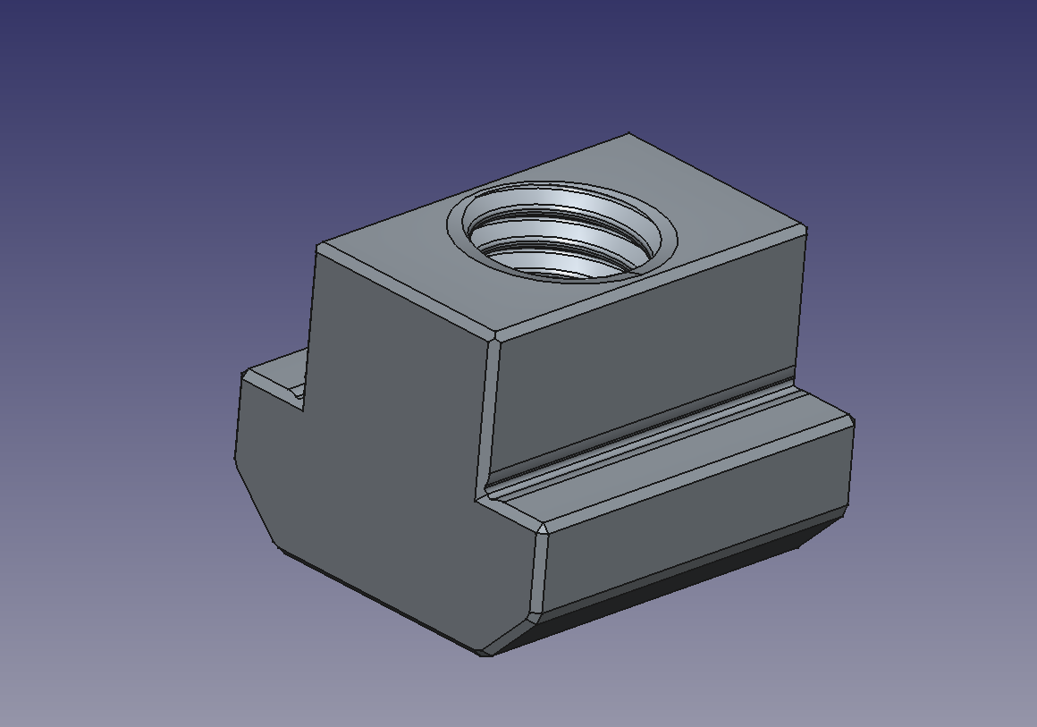 M5 x 6 mm-TSlot improved