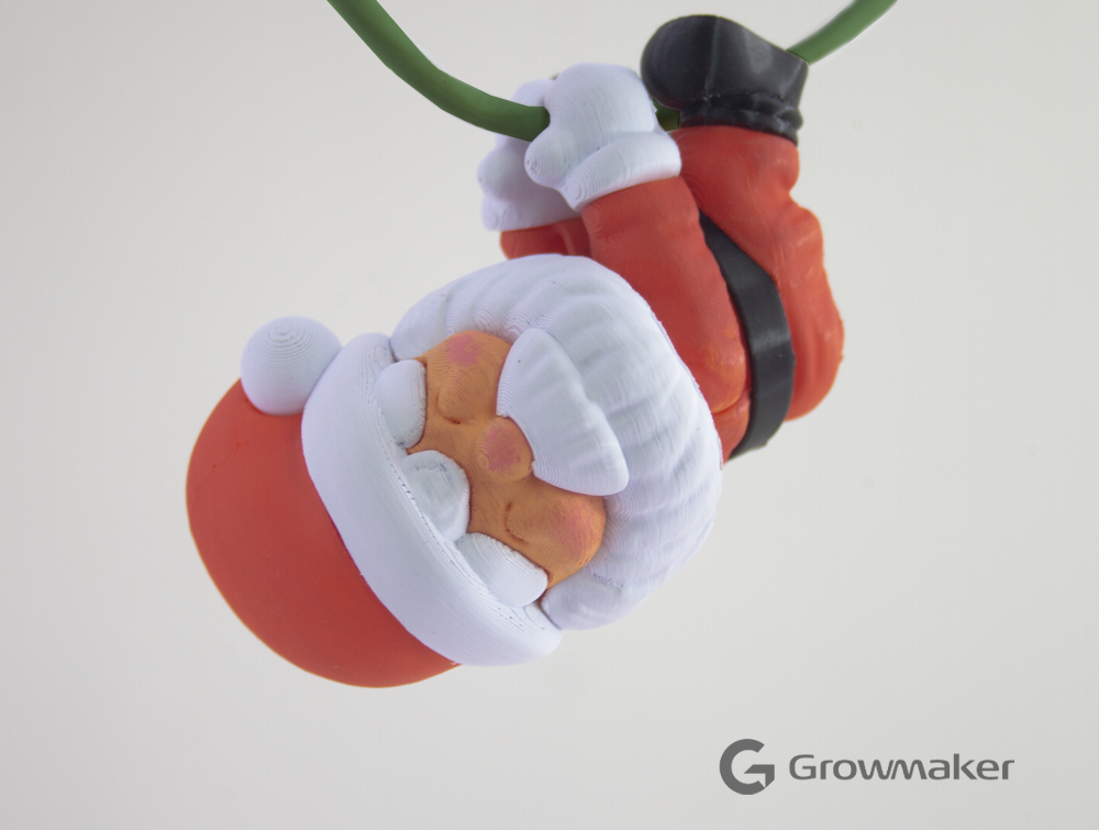 Articulated Santa Ornament
