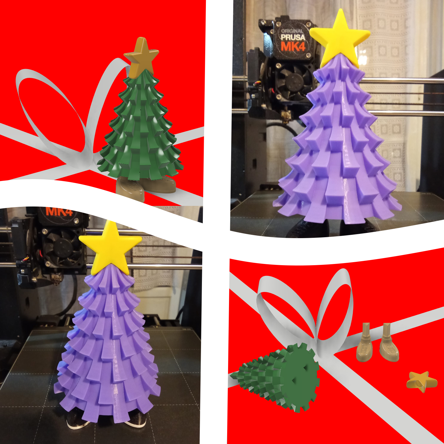 Christmas Tree with Shoes!